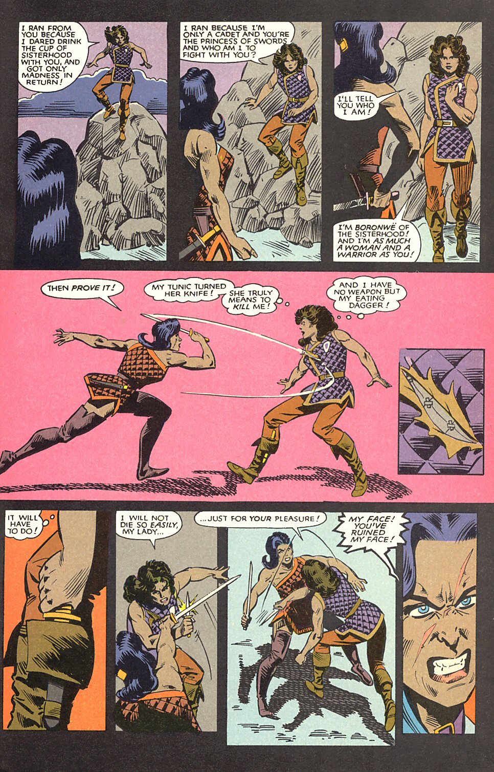 Read online Sisterhood of Steel comic -  Issue #2 - 24