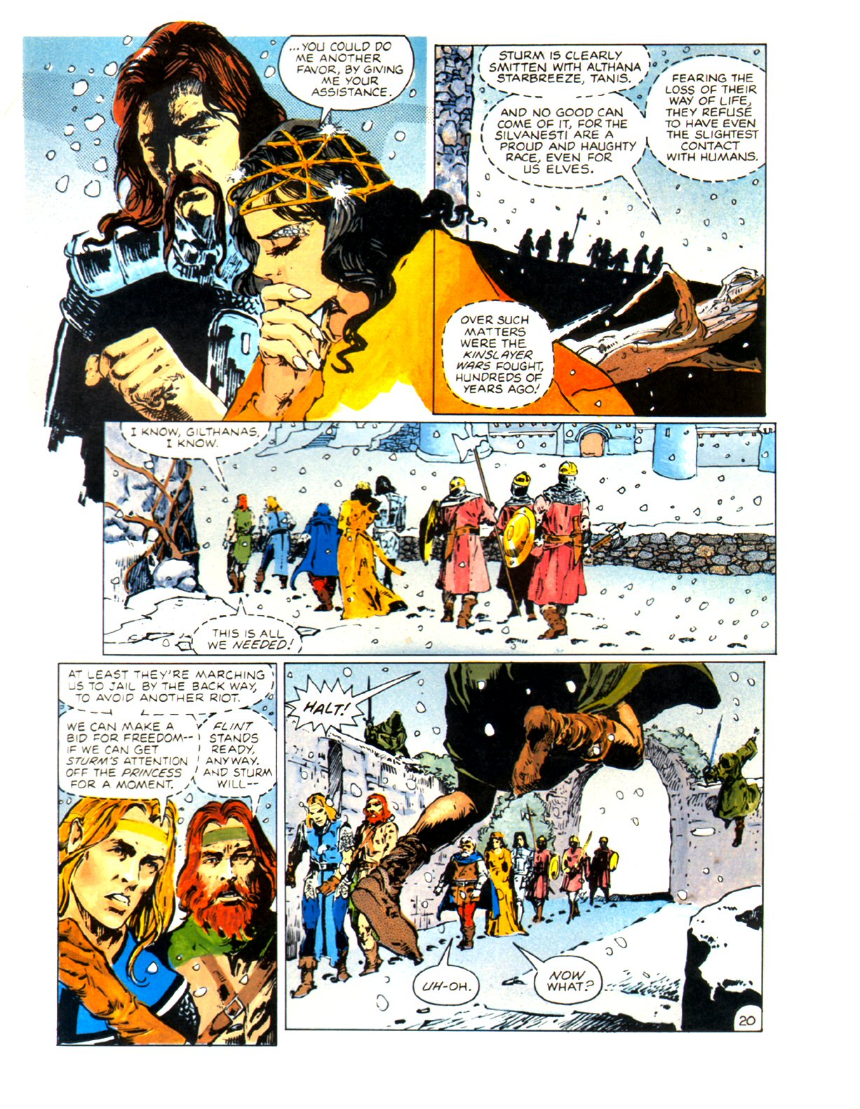 Read online Dragonlance Saga comic -  Issue #3 - 23