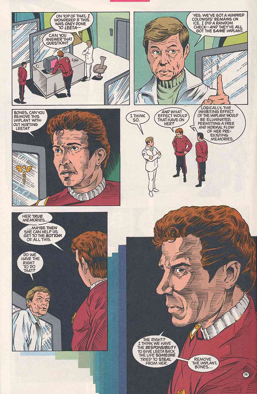 Read online Star Trek (1989) comic -  Issue #28 - 18