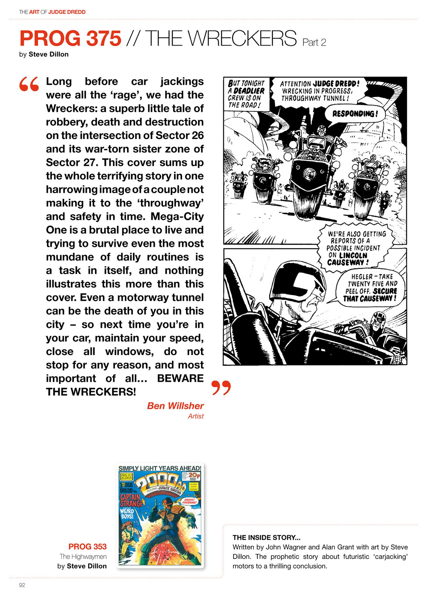 Read online The Art of Judge Dredd: Featuring 35 Years of Zarjaz Covers comic -  Issue # TPB (Part 2) - 3