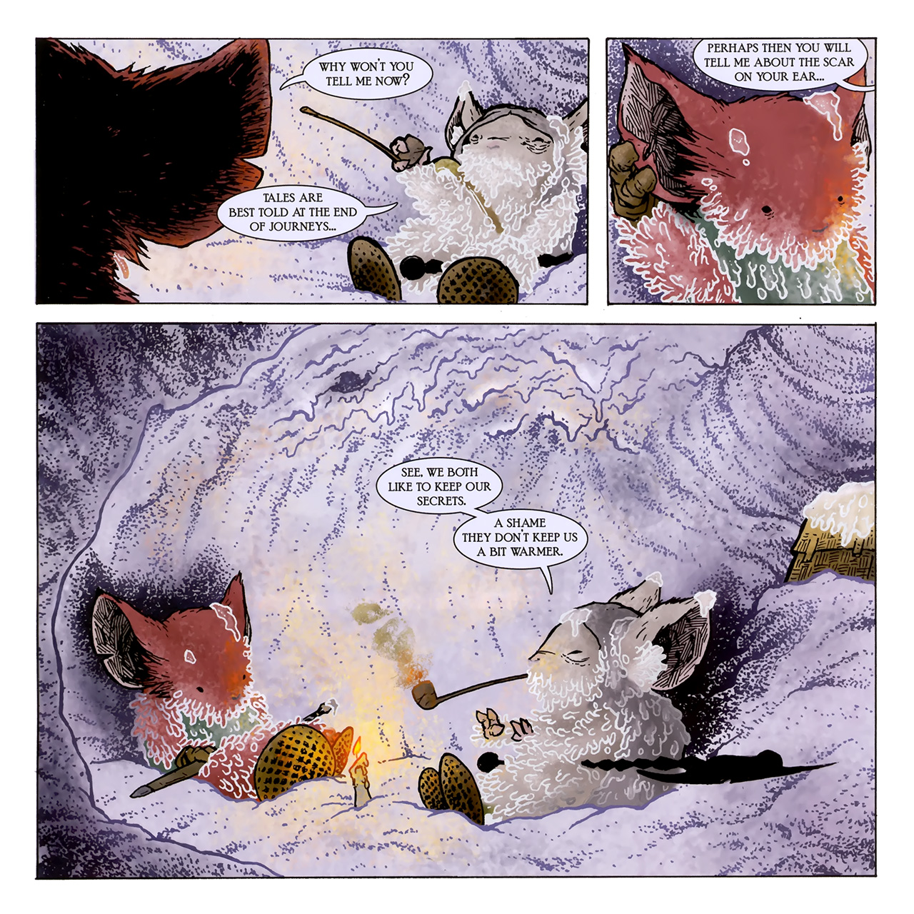 Read online Mouse Guard: Winter 1152 comic -  Issue #3 - 13
