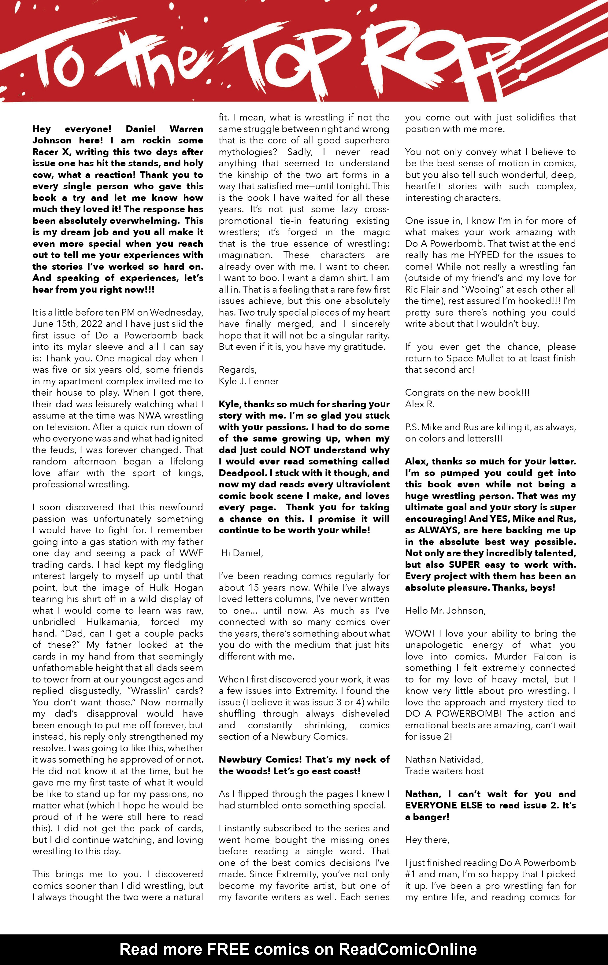 Read online Do a Powerbomb comic -  Issue #2 - 23