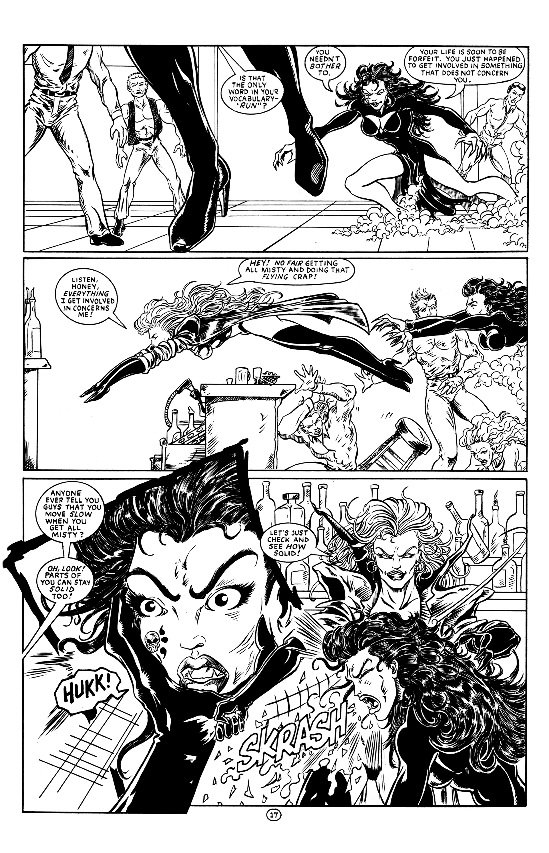 Read online Flesh & Blood comic -  Issue #2 - 19