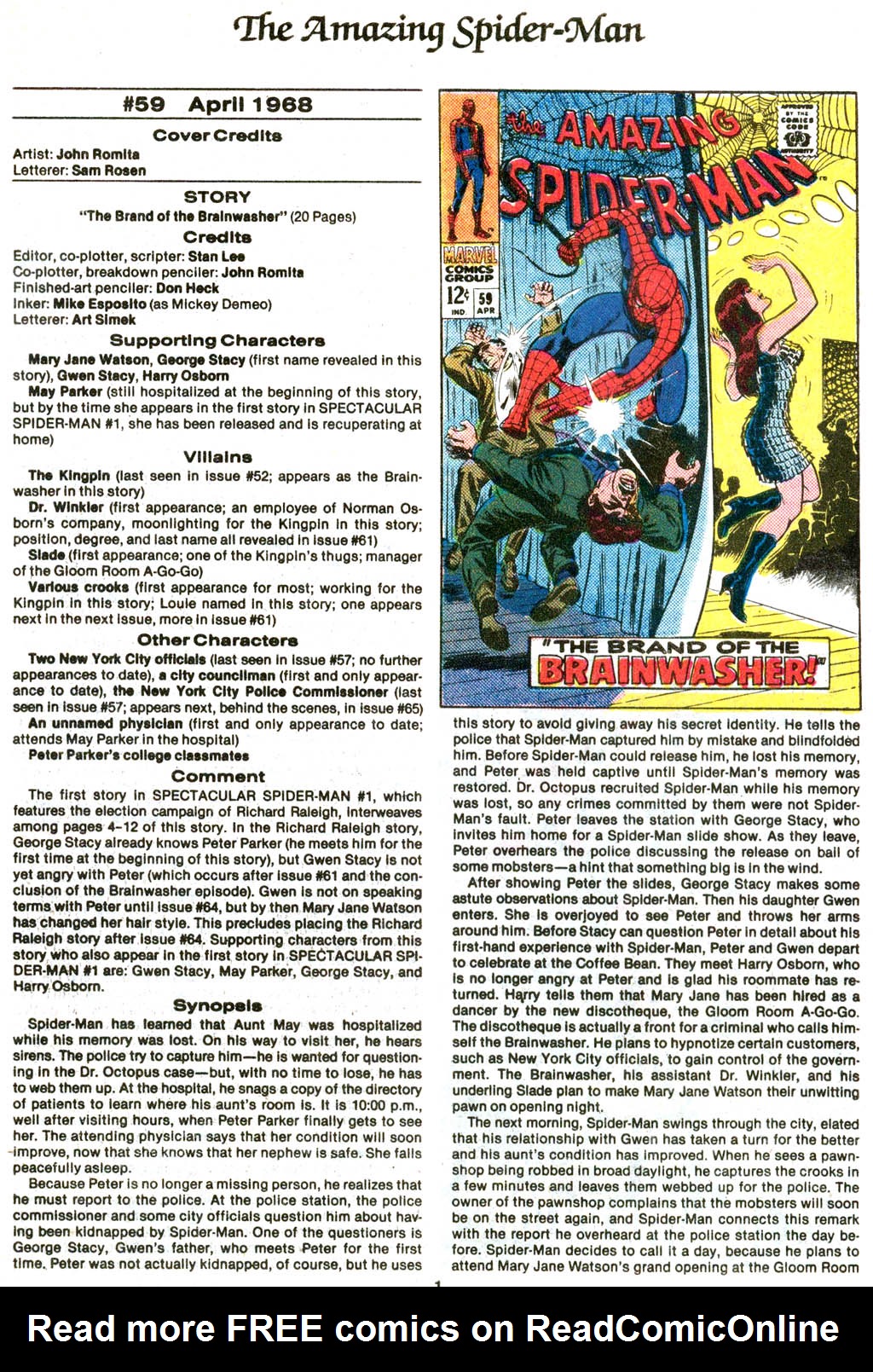 Read online The Official Marvel Index to The Amazing Spider-Man comic -  Issue #3 - 3