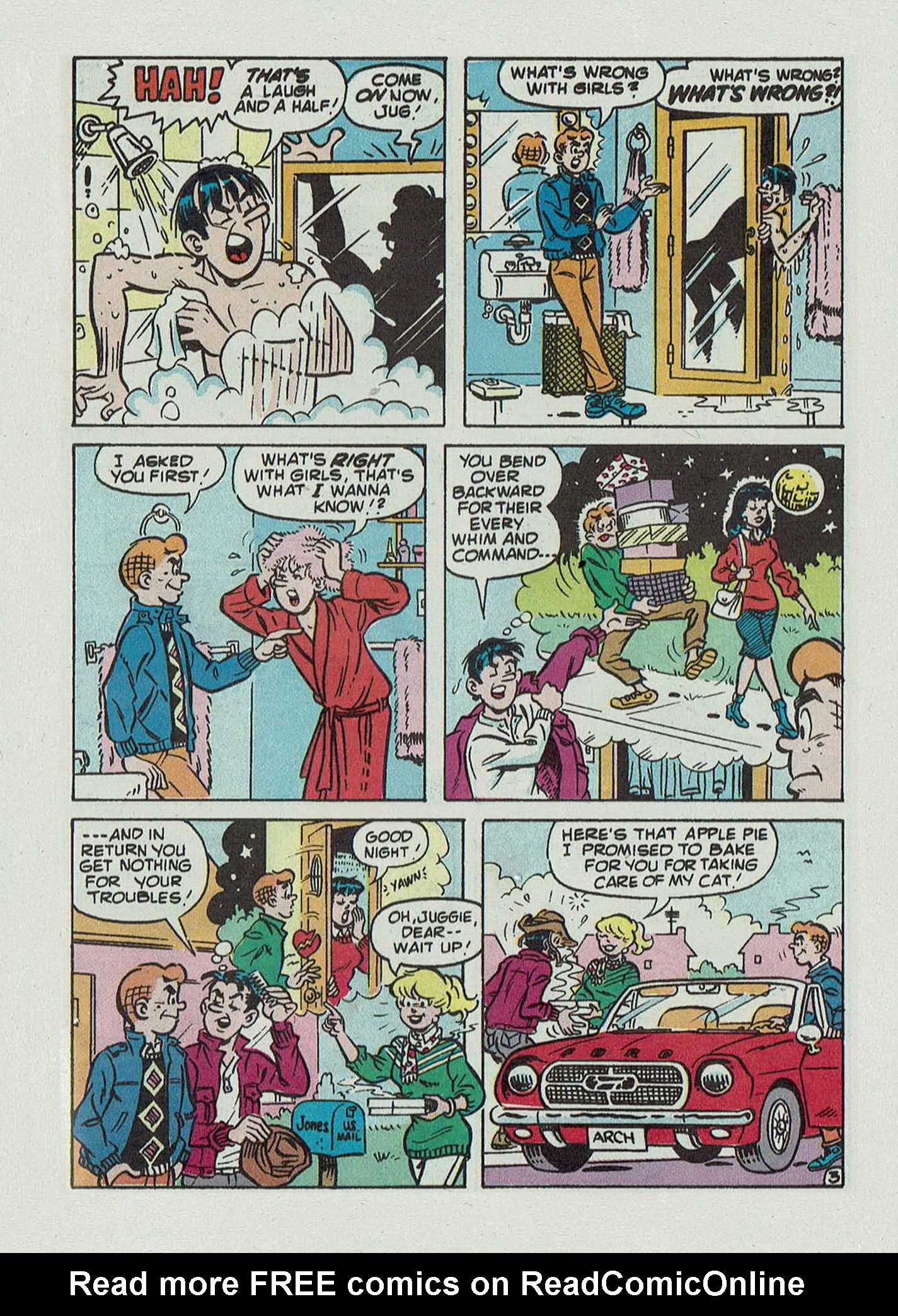 Read online Jughead Jones Comics Digest comic -  Issue #80 - 71