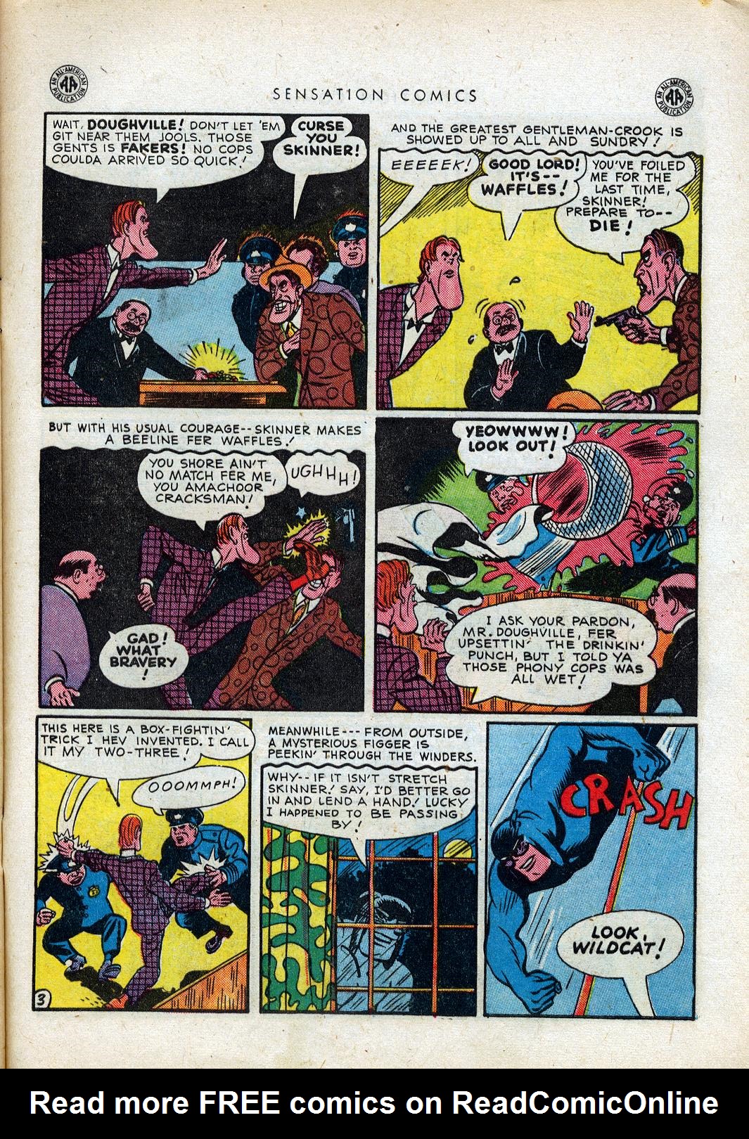 Read online Sensation (Mystery) Comics comic -  Issue #38 - 43