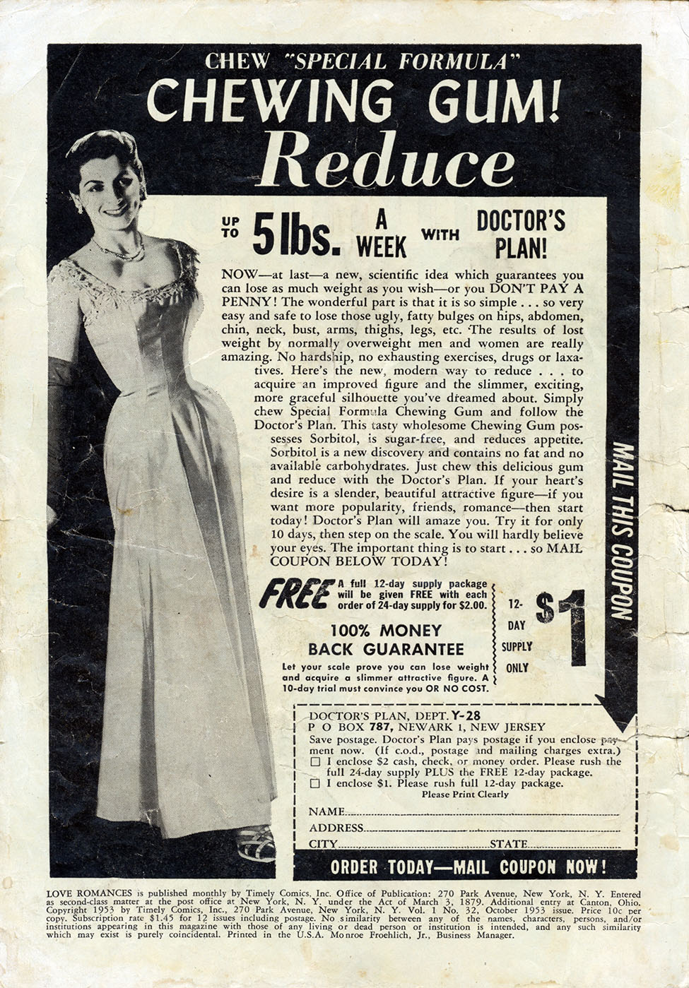 Read online Love Romances comic -  Issue #32 - 2