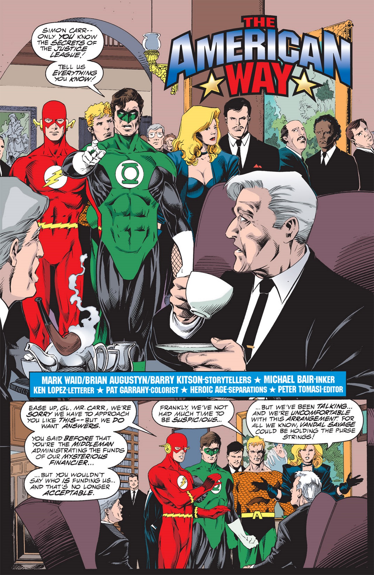 Read online JLA: Year One comic -  Issue #7 - 3
