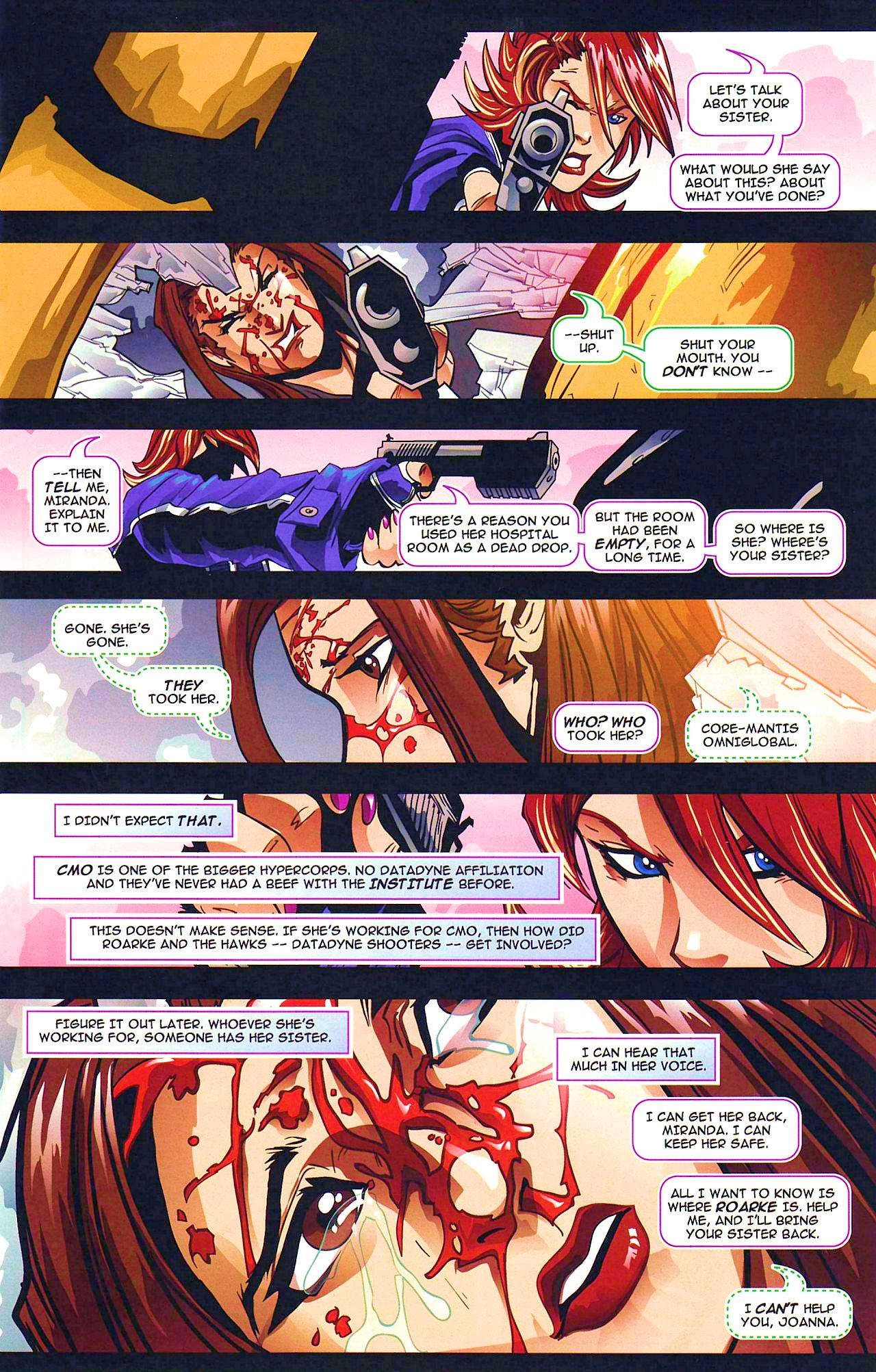 Read online Perfect Dark: Janus Tears comic -  Issue #6 - 9