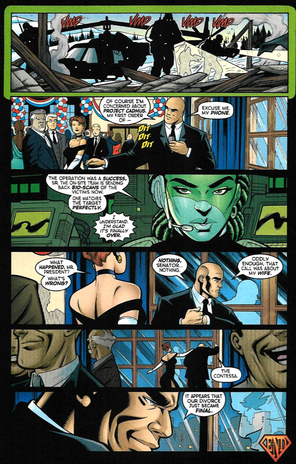 Read online Secret Files President Luthor comic -  Issue # Full - 33