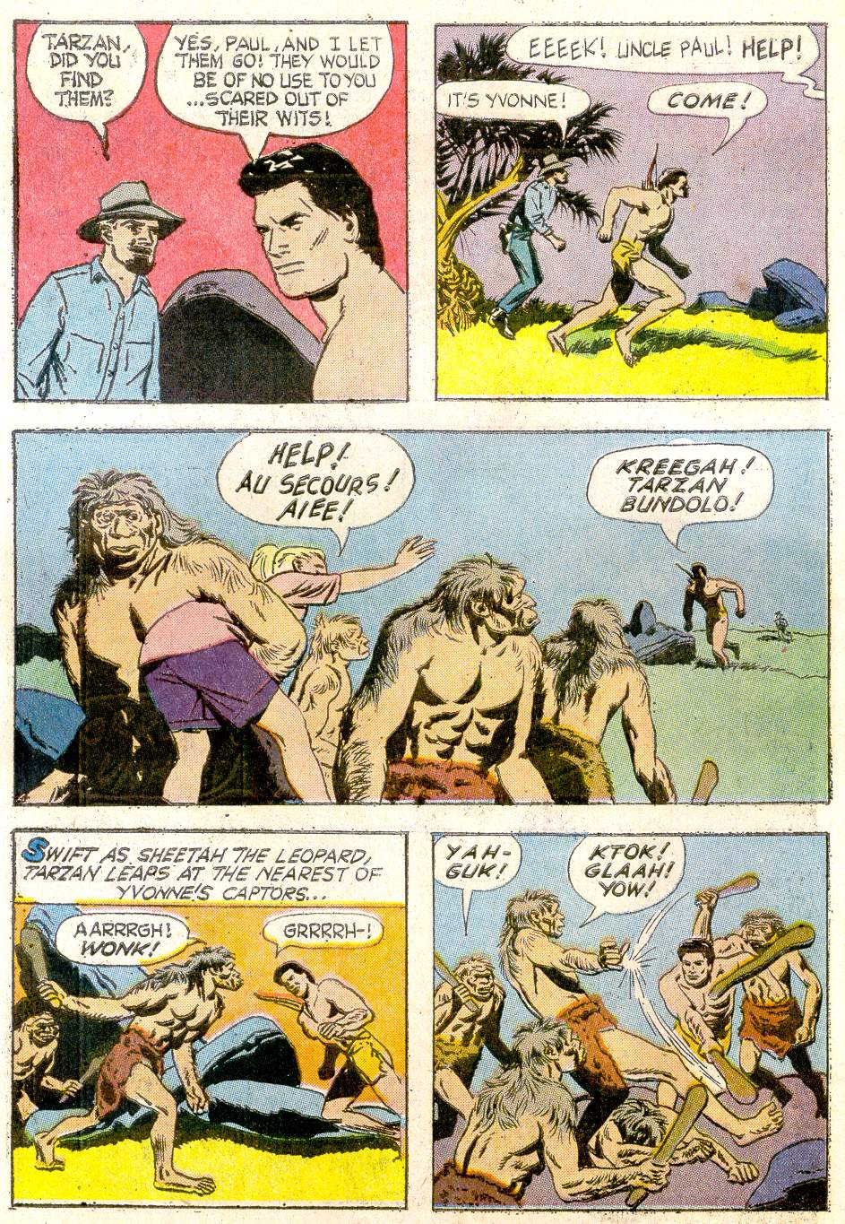 Read online Tarzan (1962) comic -  Issue #144 - 6