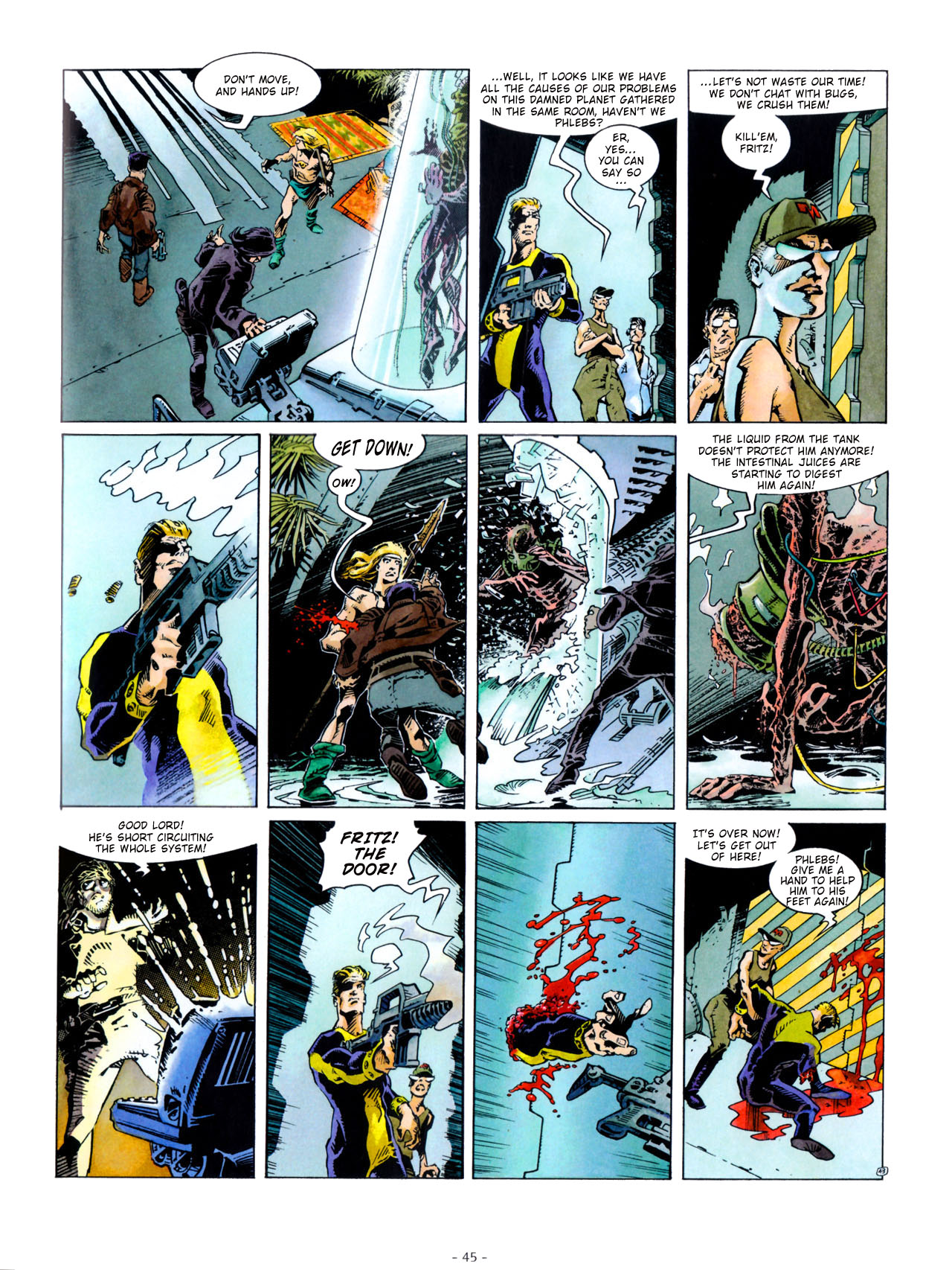 Read online Aquablue comic -  Issue #3 - 46