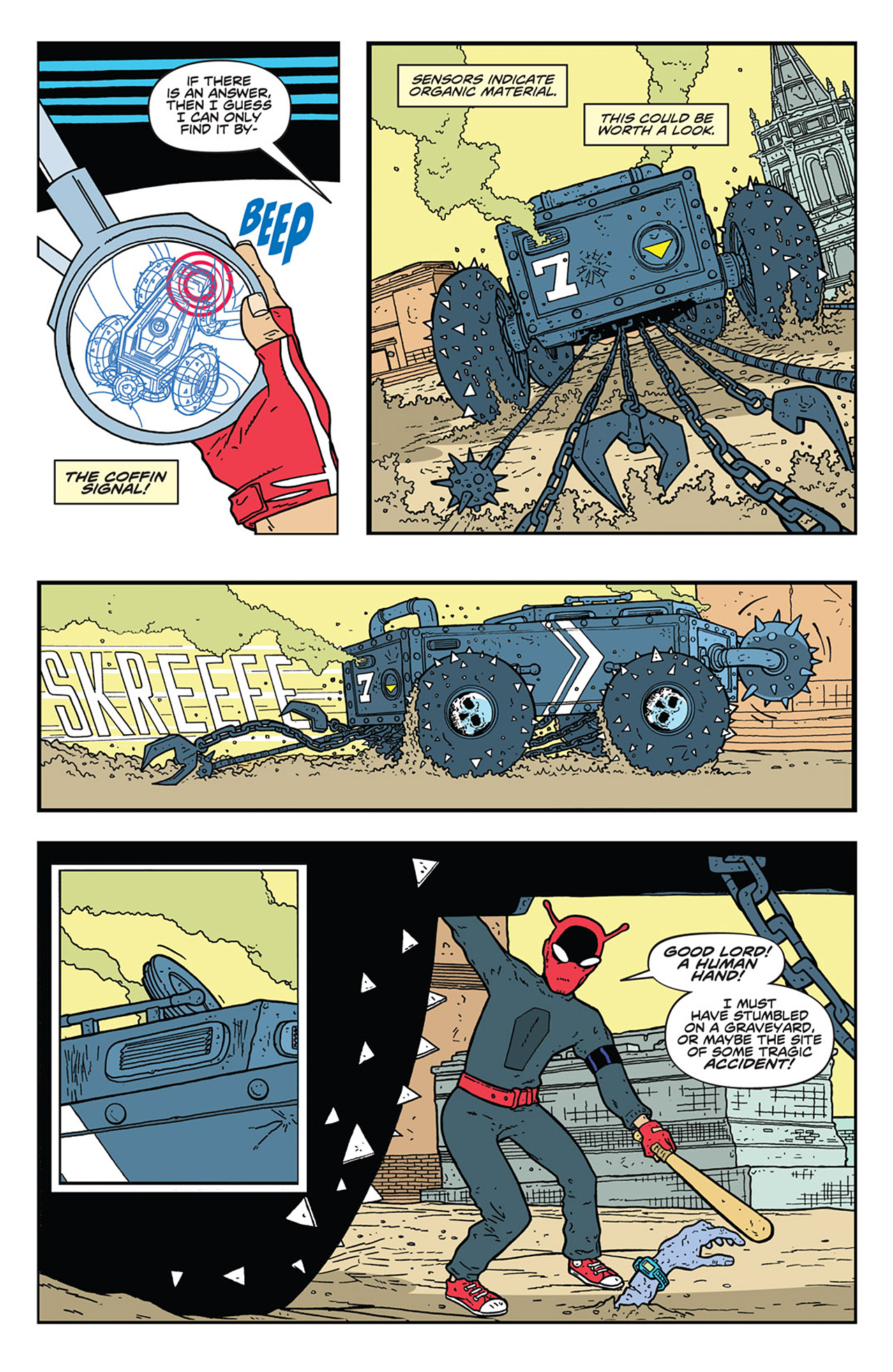 Read online Bulletproof Coffin comic -  Issue #3 - 5