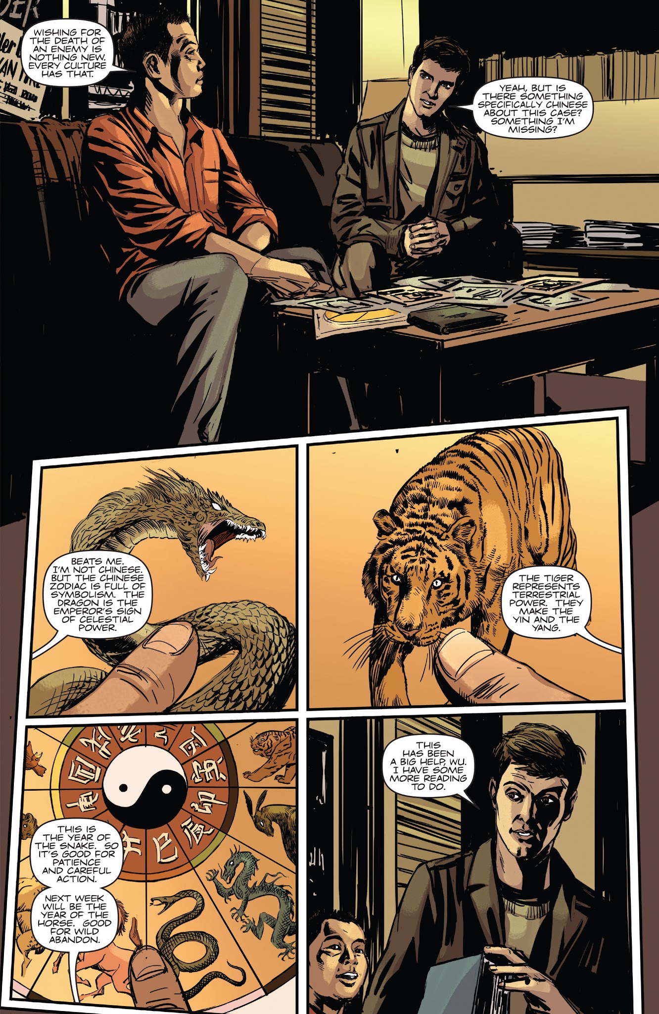 Read online Grimm: The Warlock comic -  Issue #3 - 12