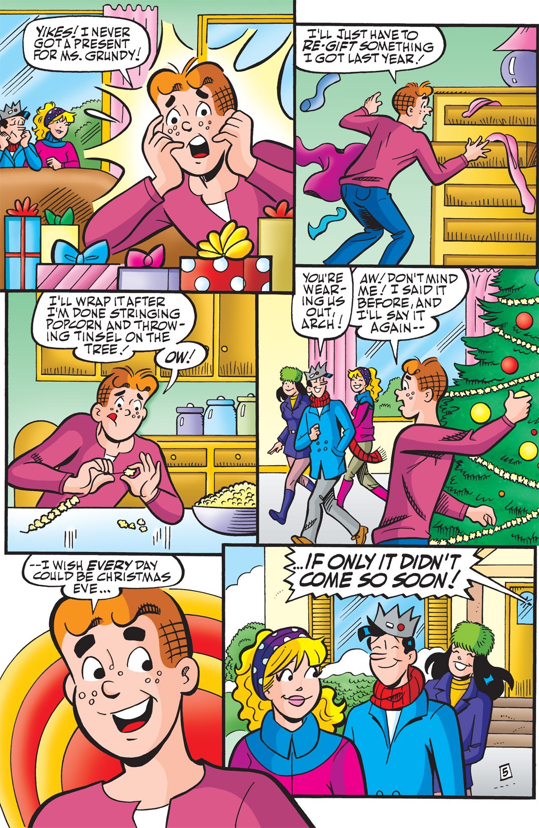 Read online Archie (1960) comic -  Issue #615 - 6