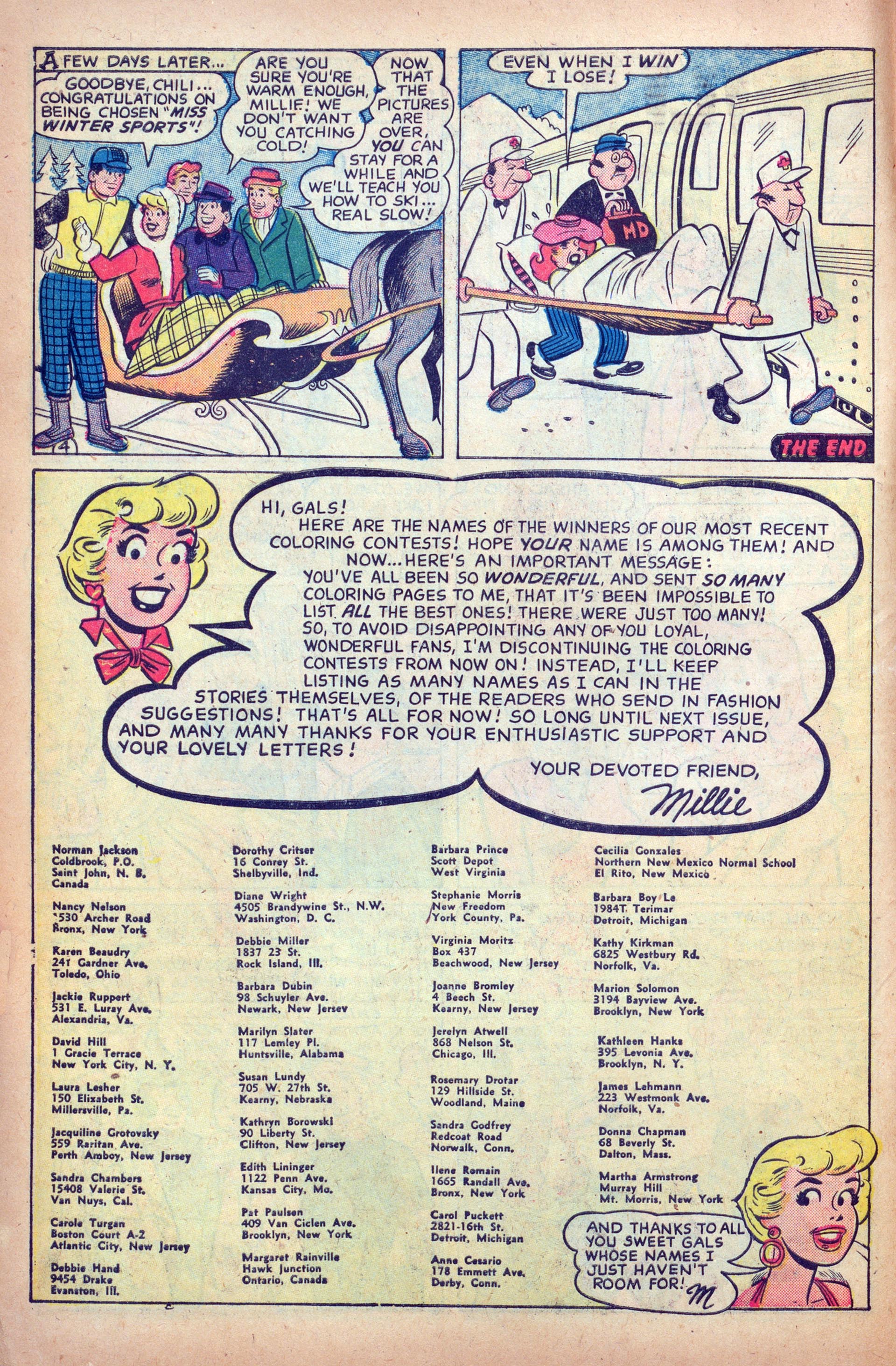 Read online Millie the Model comic -  Issue #83 - 6