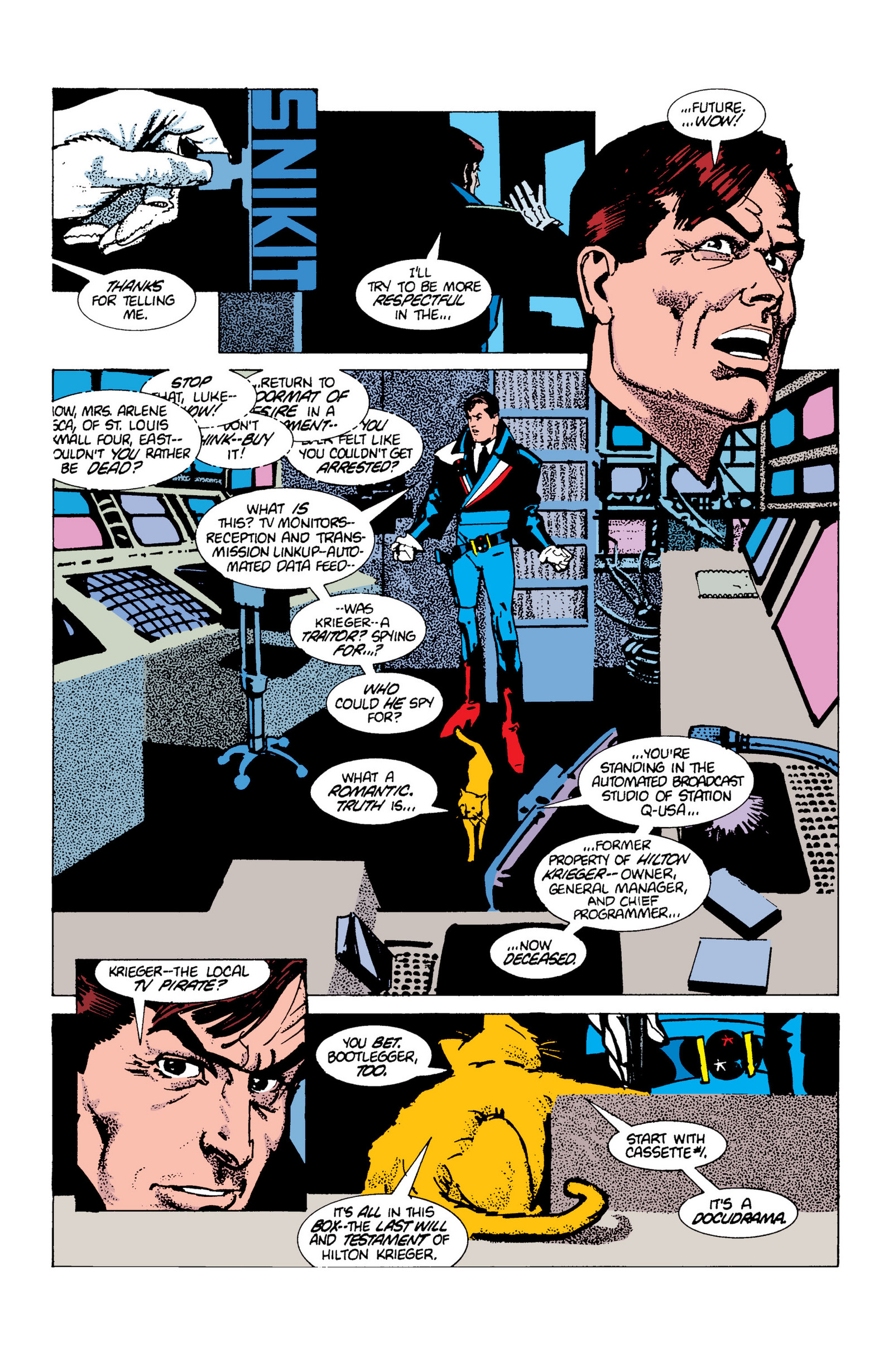 Read online American Flagg! comic -  Issue # _Definitive Collection (Part 1) - 99