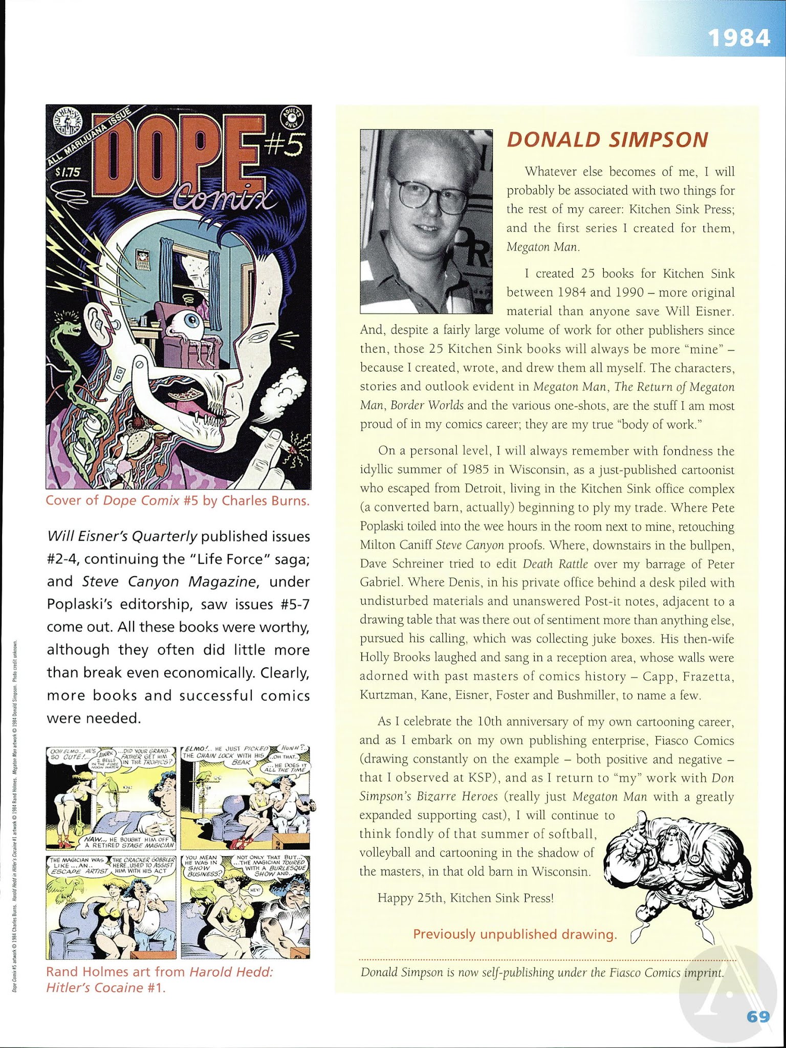 Read online Kitchen Sink Press: The First 25 Years comic -  Issue # TPB - 71