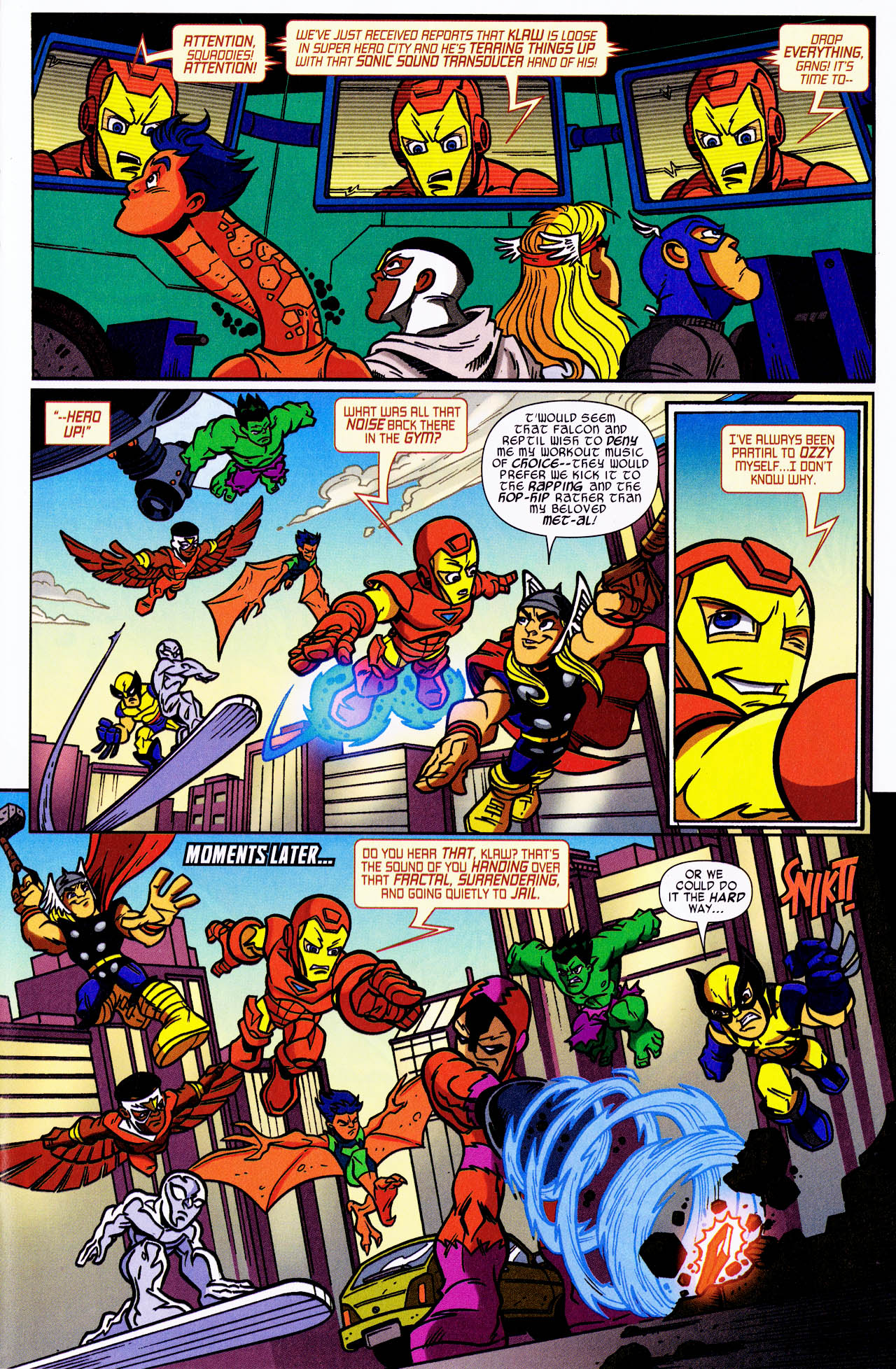 Read online Super Hero Squad comic -  Issue #6 - 23