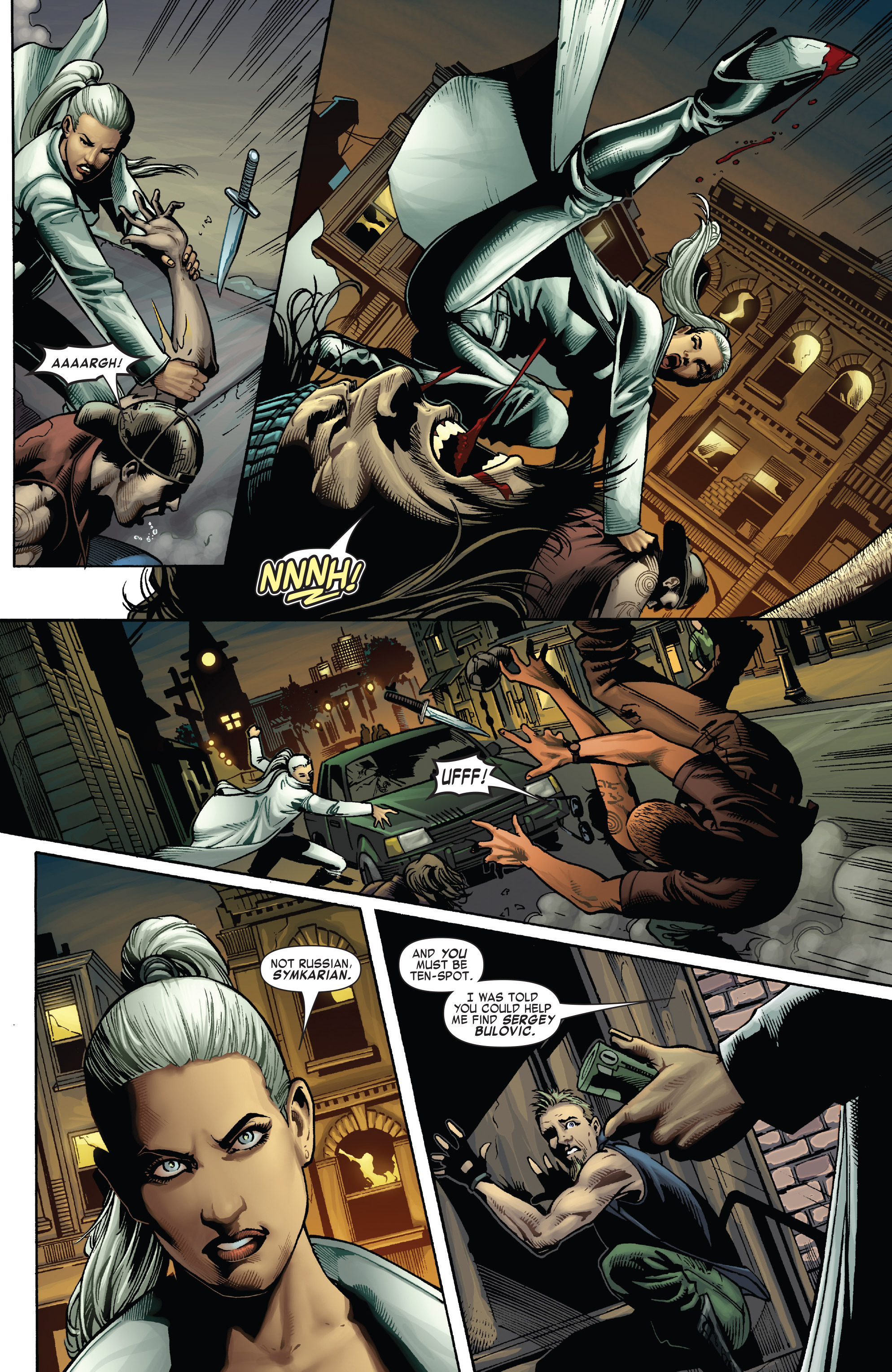 Read online Shadowland: Blood on the Streets comic -  Issue #1 - 12