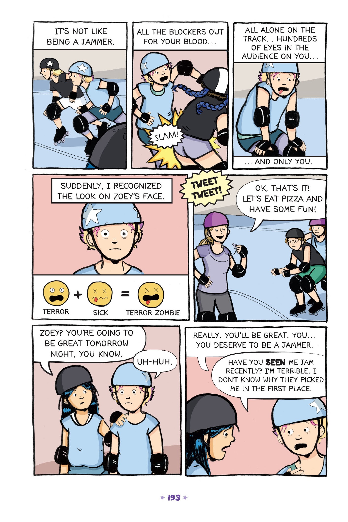 Read online Roller Girl comic -  Issue # TPB (Part 2) - 90