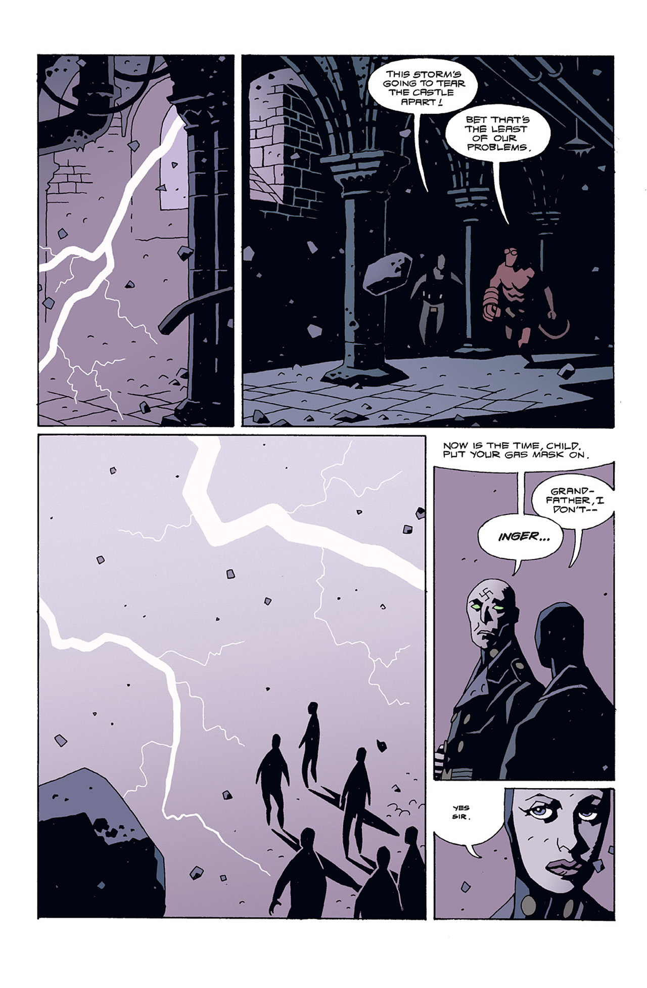 Read online Hellboy: Conqueror Worm comic -  Issue #3 - 4