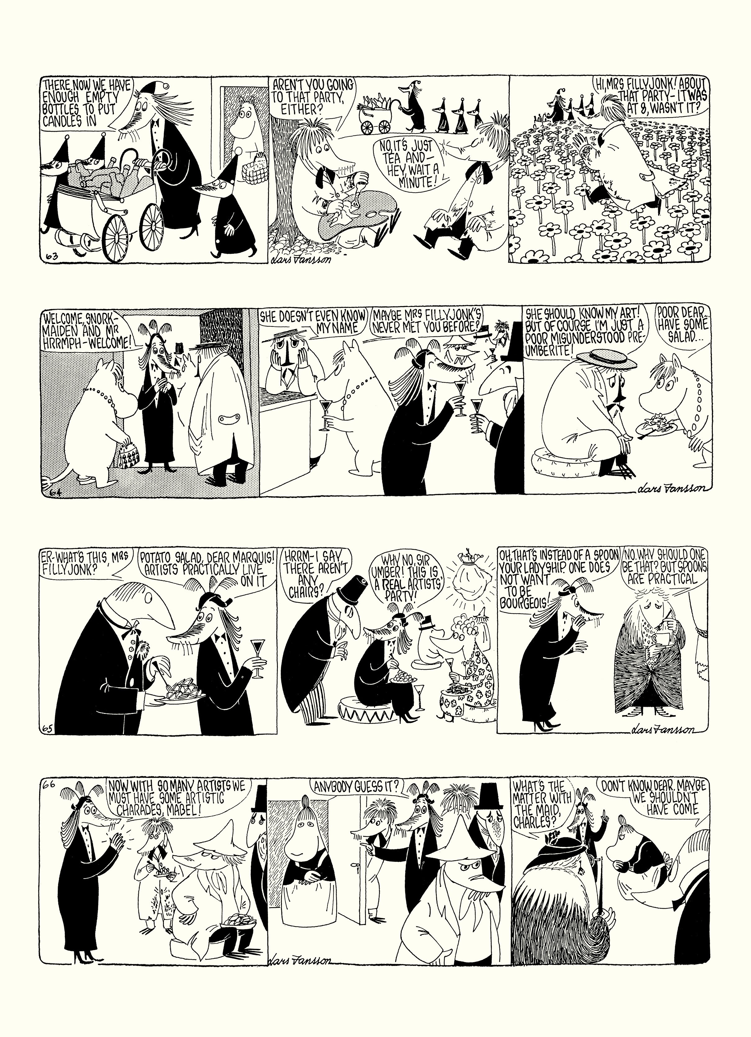 Read online Moomin: The Complete Lars Jansson Comic Strip comic -  Issue # TPB 8 - 43