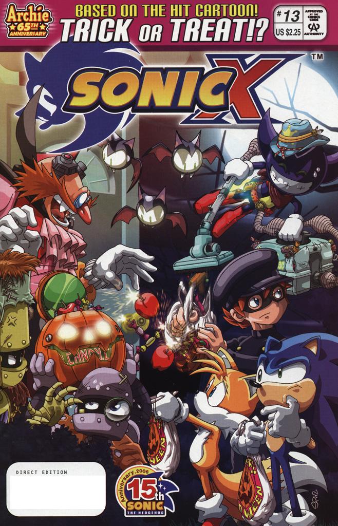 Read online Sonic X comic -  Issue #13 - 1