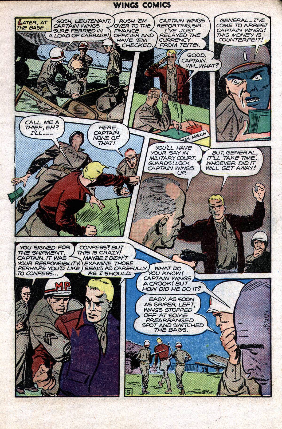 Read online Wings Comics comic -  Issue #76 - 7