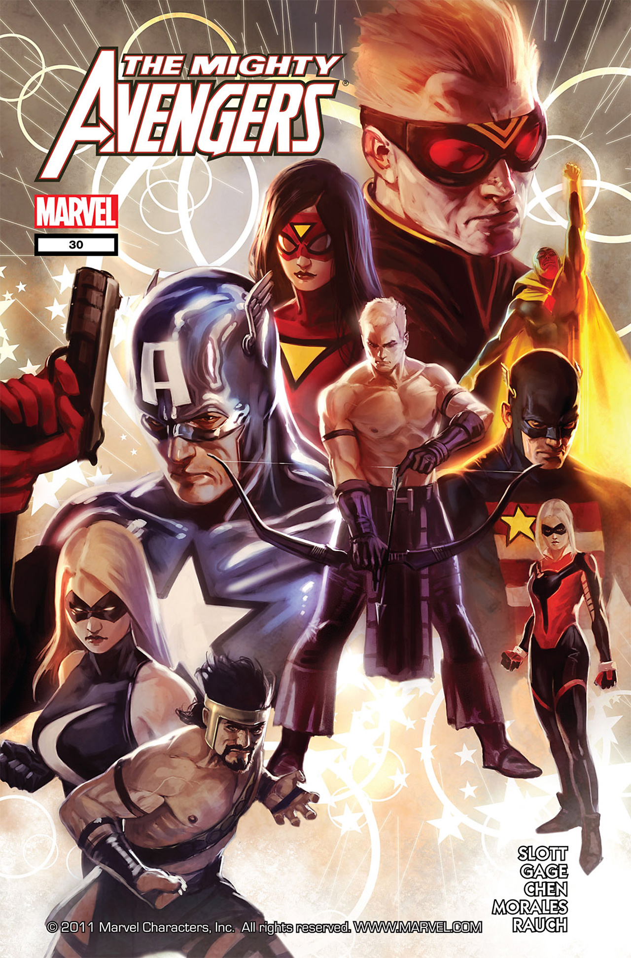 Read online The Mighty Avengers comic -  Issue #30 - 1