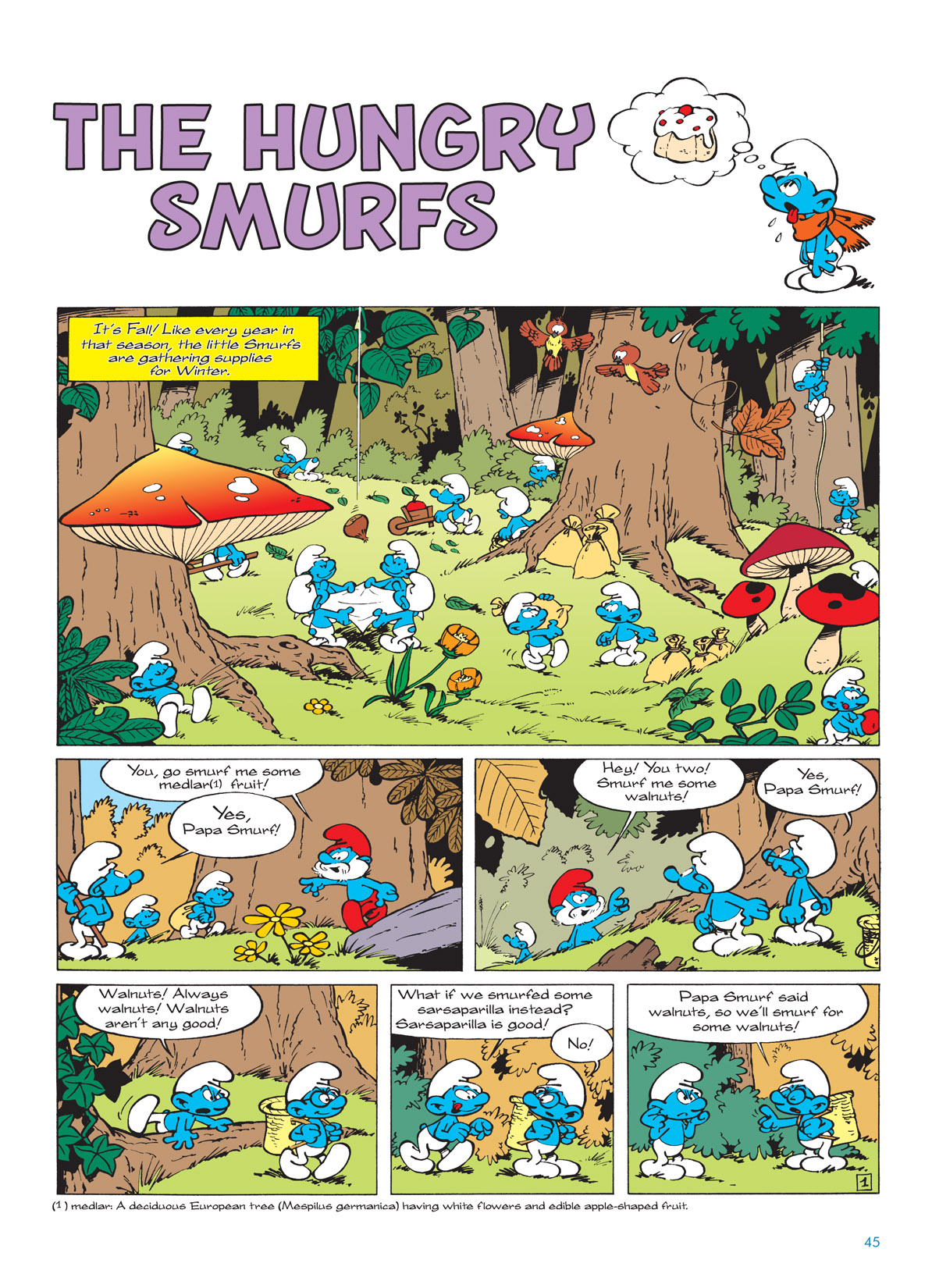Read online The Smurfs comic -  Issue #4 - 45