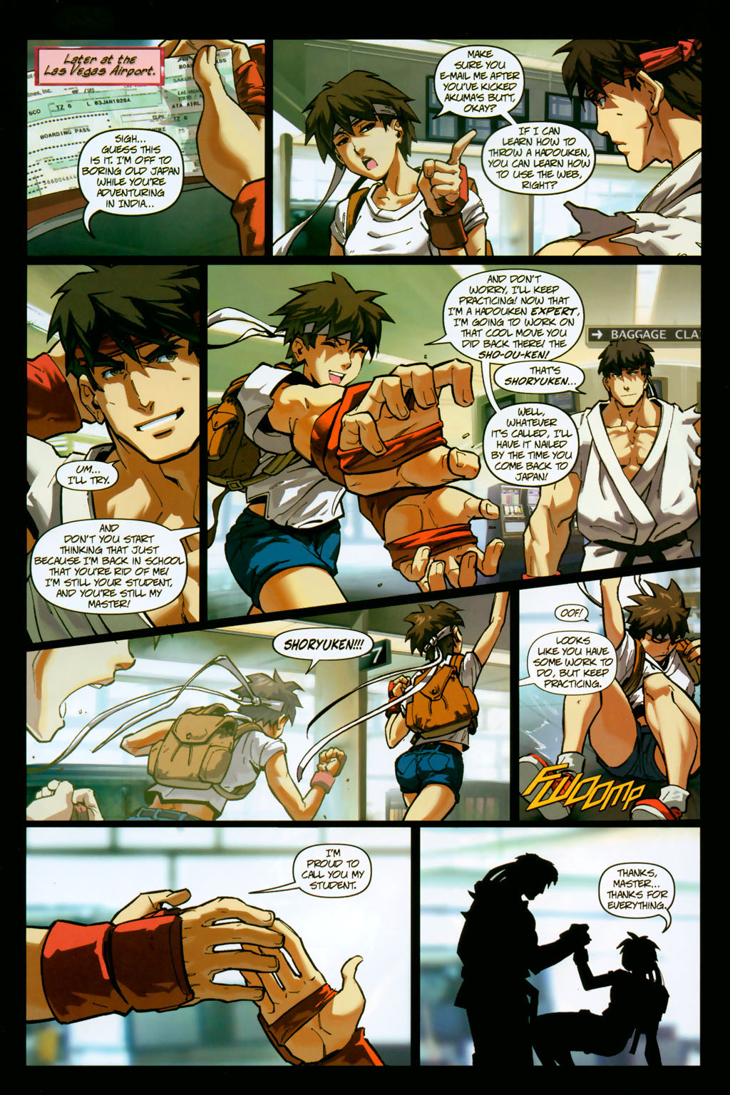 Read online Street Fighter (2003) comic -  Issue #14 - 17