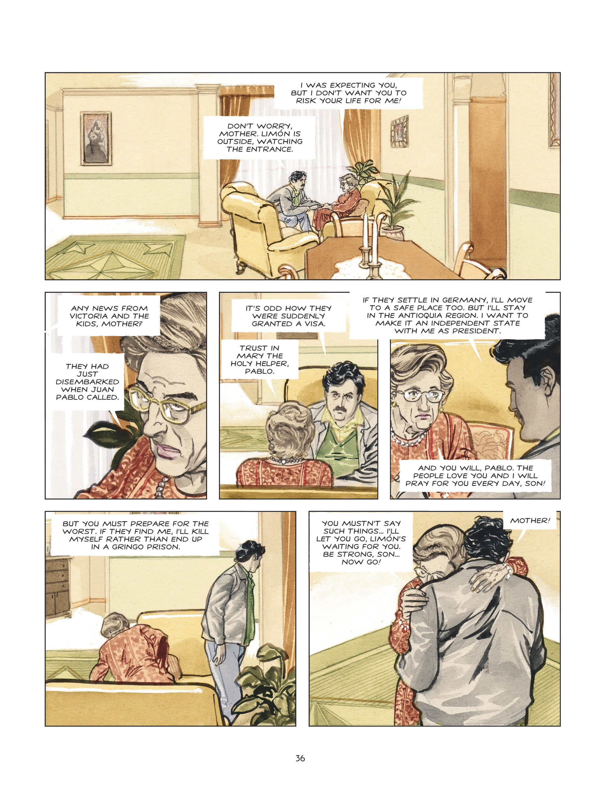 Read online Escobar - El Patrón comic -  Issue #3 - 34