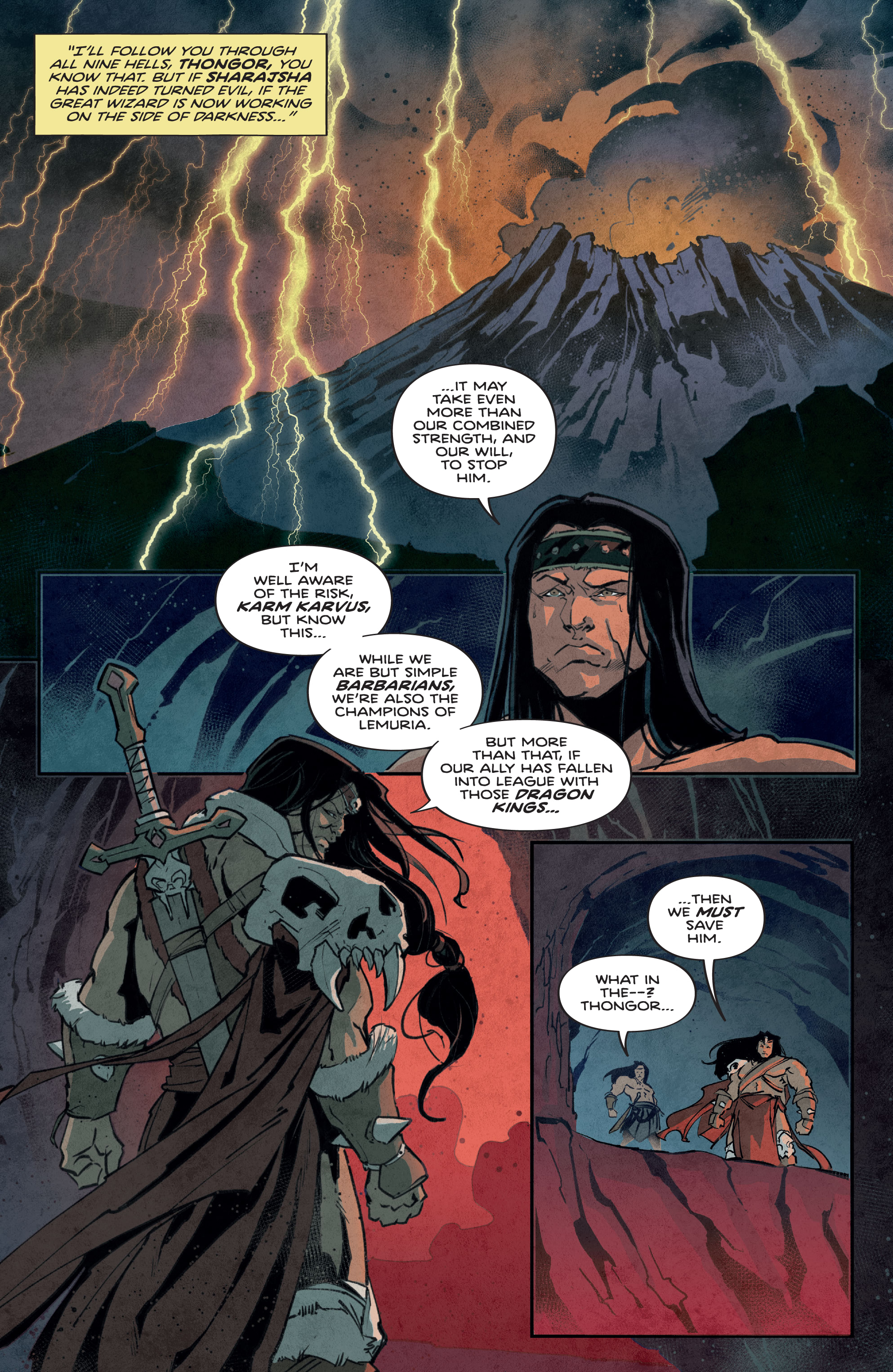 Read online The Mighty Barbarians comic -  Issue #1 - 3