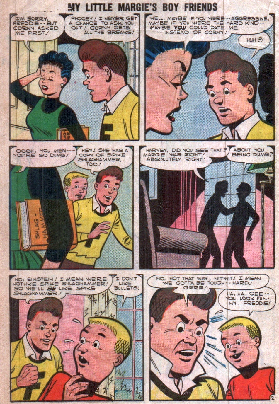 Read online My Little Margie's Boy Friends comic -  Issue #10 - 3