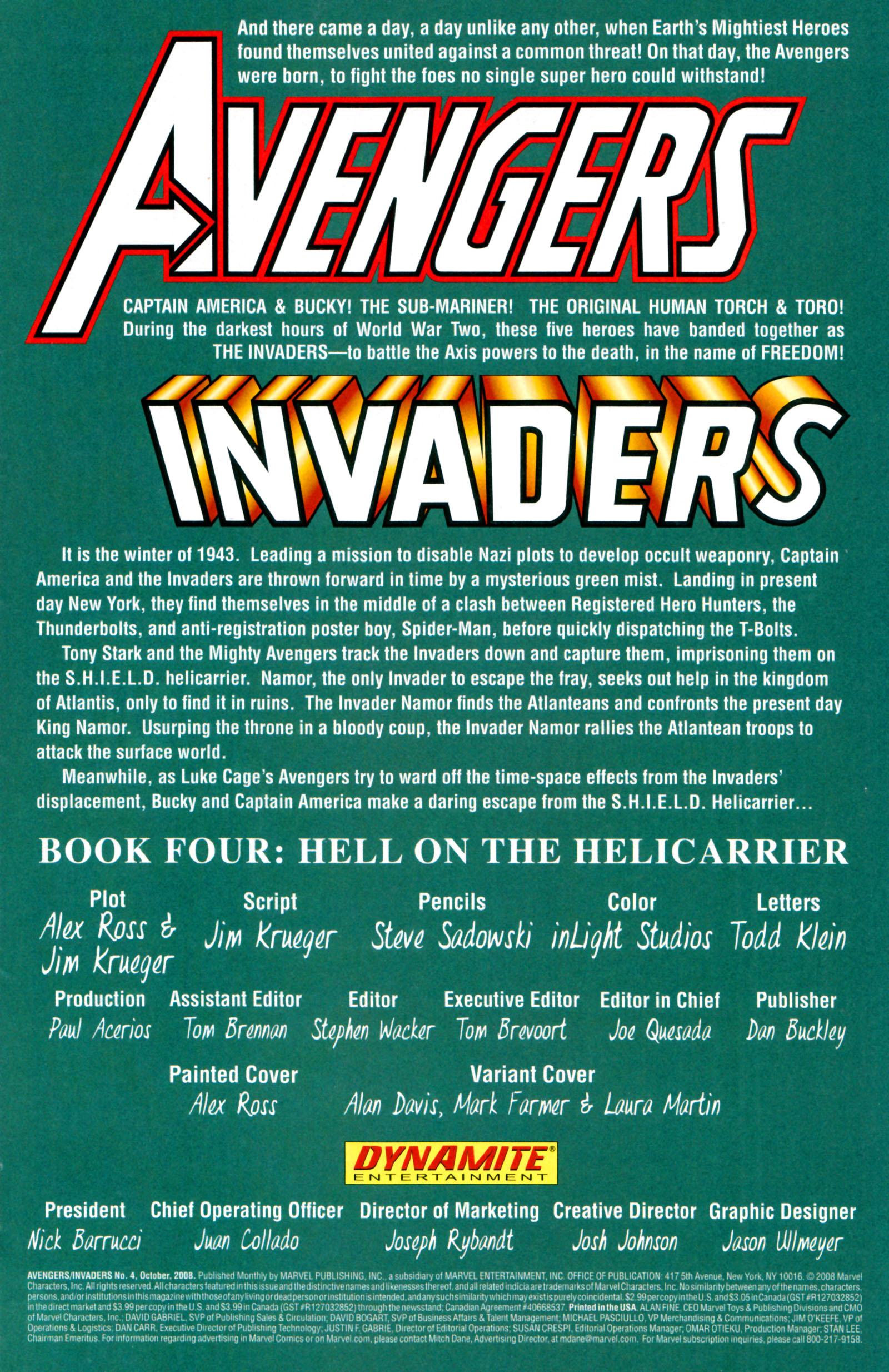 Avengers/Invaders Issue #4 #4 - English 2
