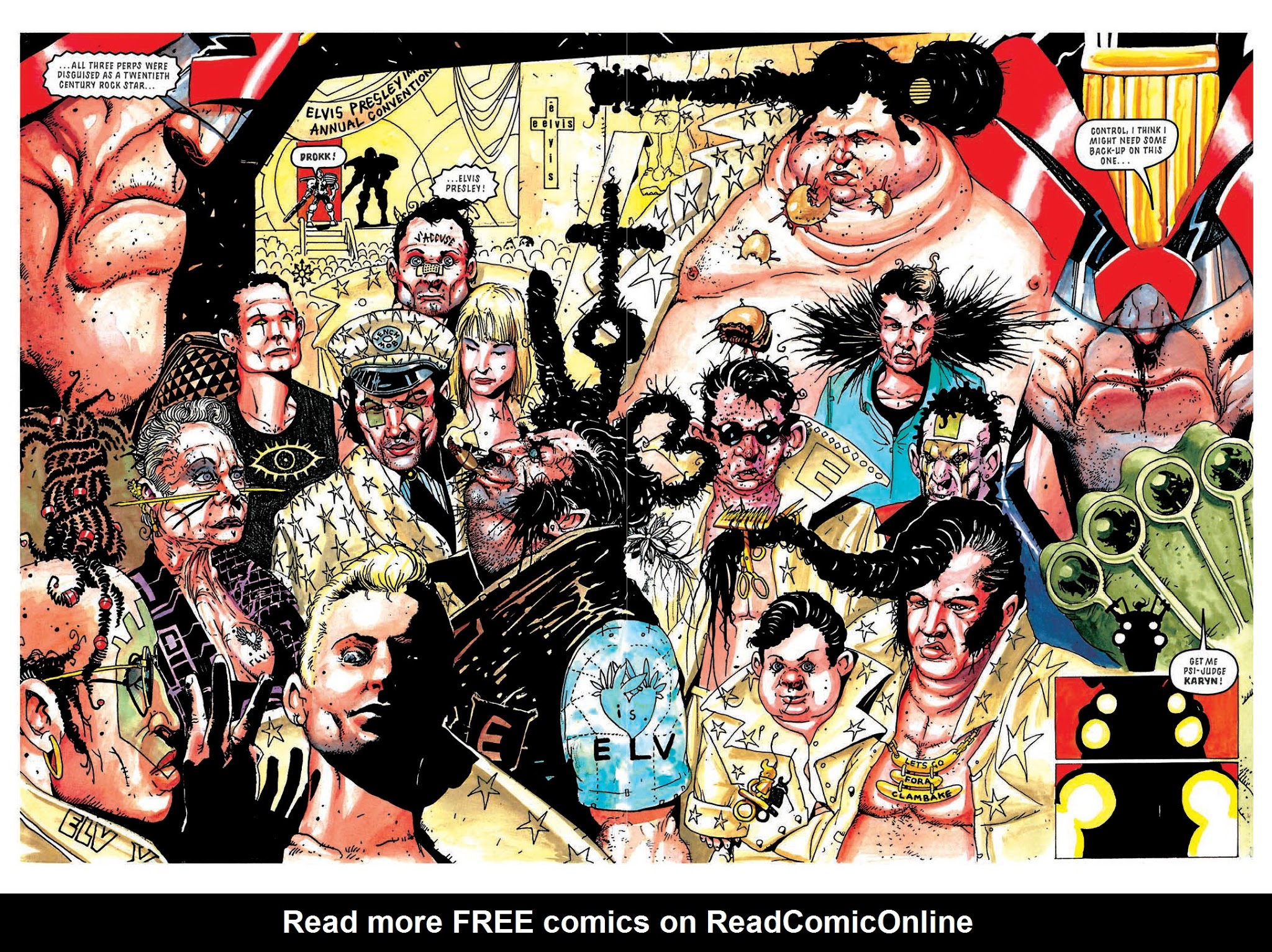 Read online Judge Dredd [Collections - Rebellion] comic -  Issue # TPB Judge Dredd - Heavy Metal Dredd - 74