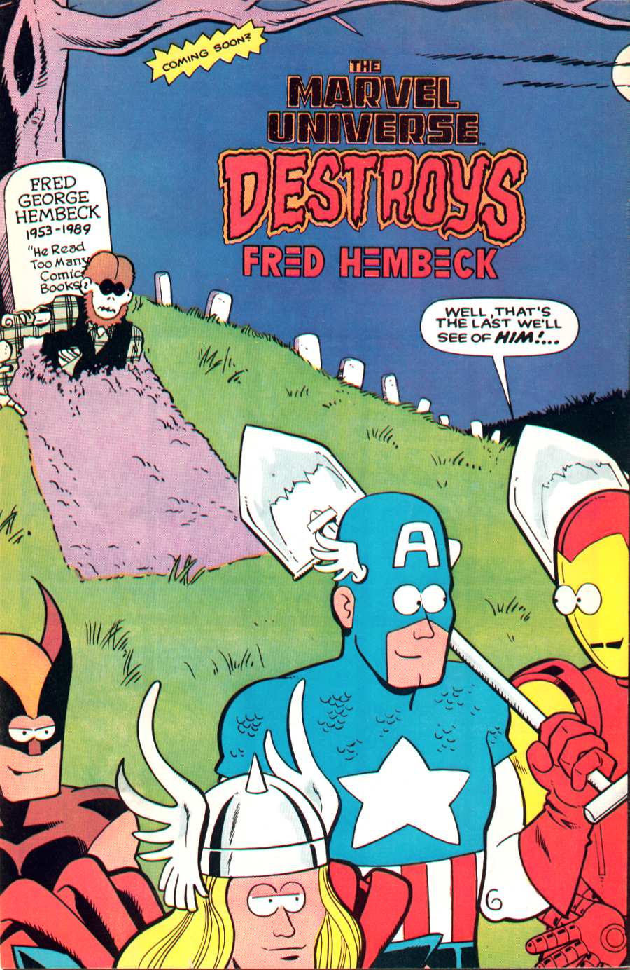 Read online Fred Hembeck Destroys the Marvel Universe comic -  Issue # Full - 36