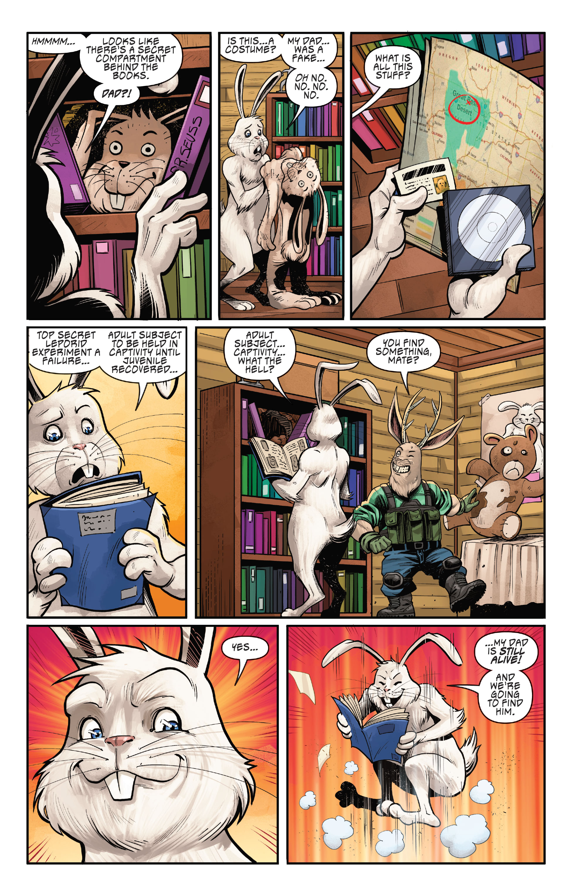 Read online Man Goat & the Bunnyman: Green Eggs & Blam comic -  Issue #1 - 24