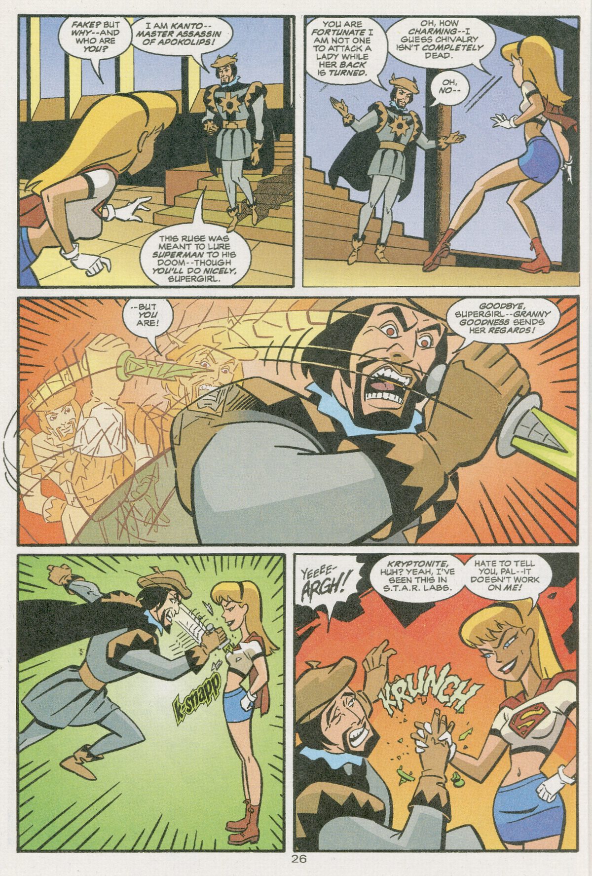 Read online Superman Adventures comic -  Issue #21 - 27