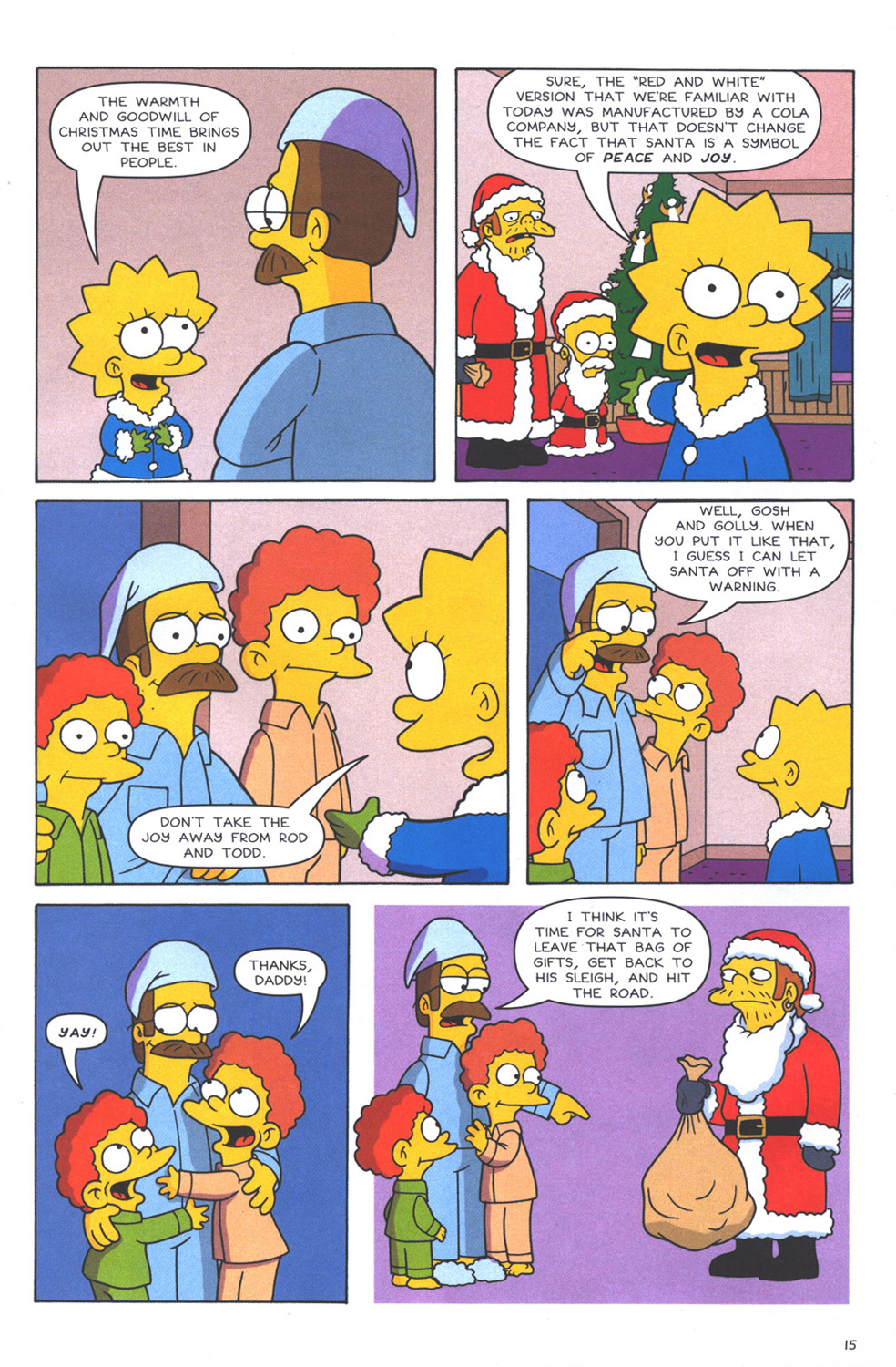 Read online The Simpsons Winter Wingding comic -  Issue #3 - 17