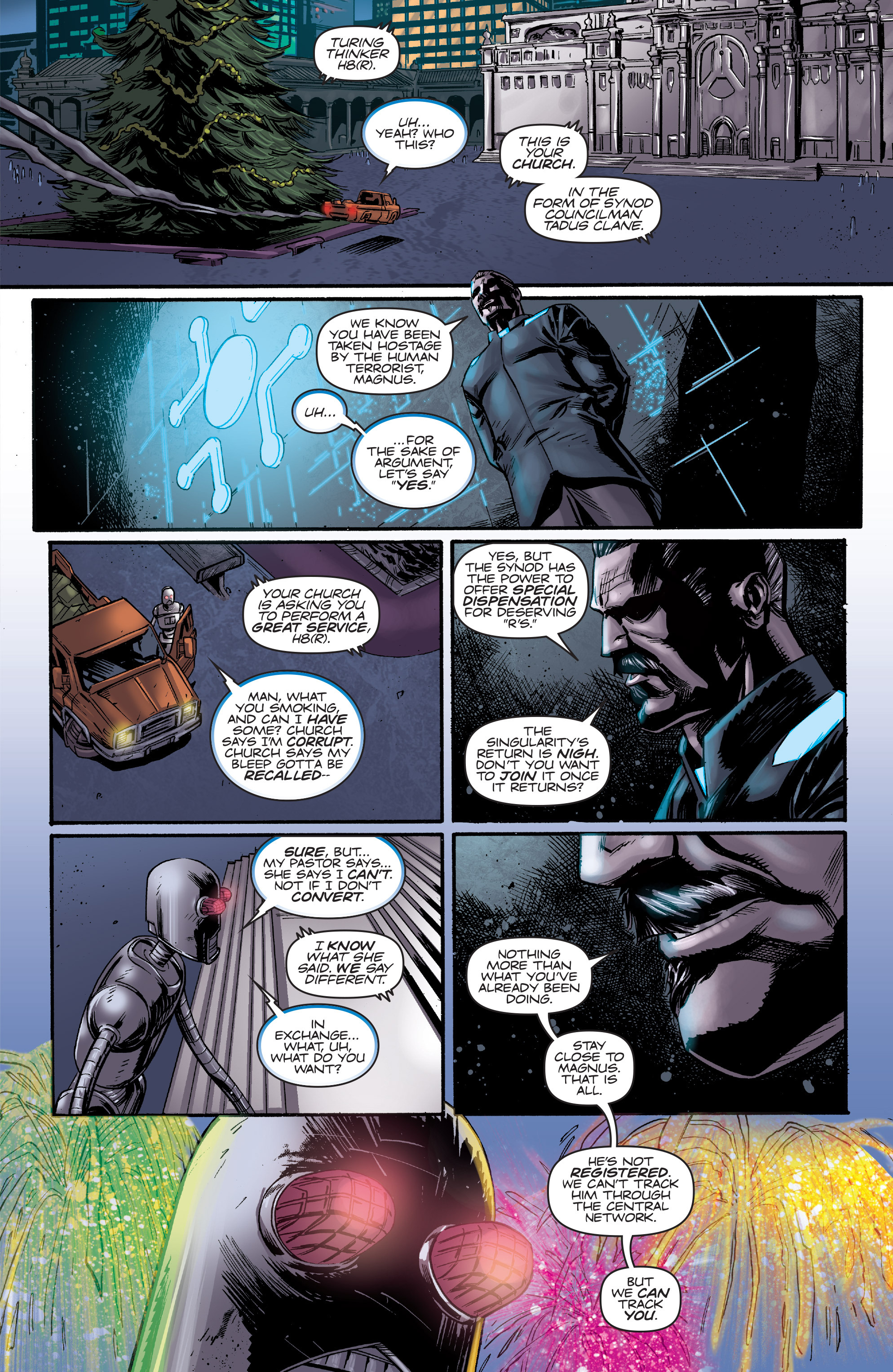 Read online Magnus Robot Fighter (2014) comic -  Issue #3 - 17