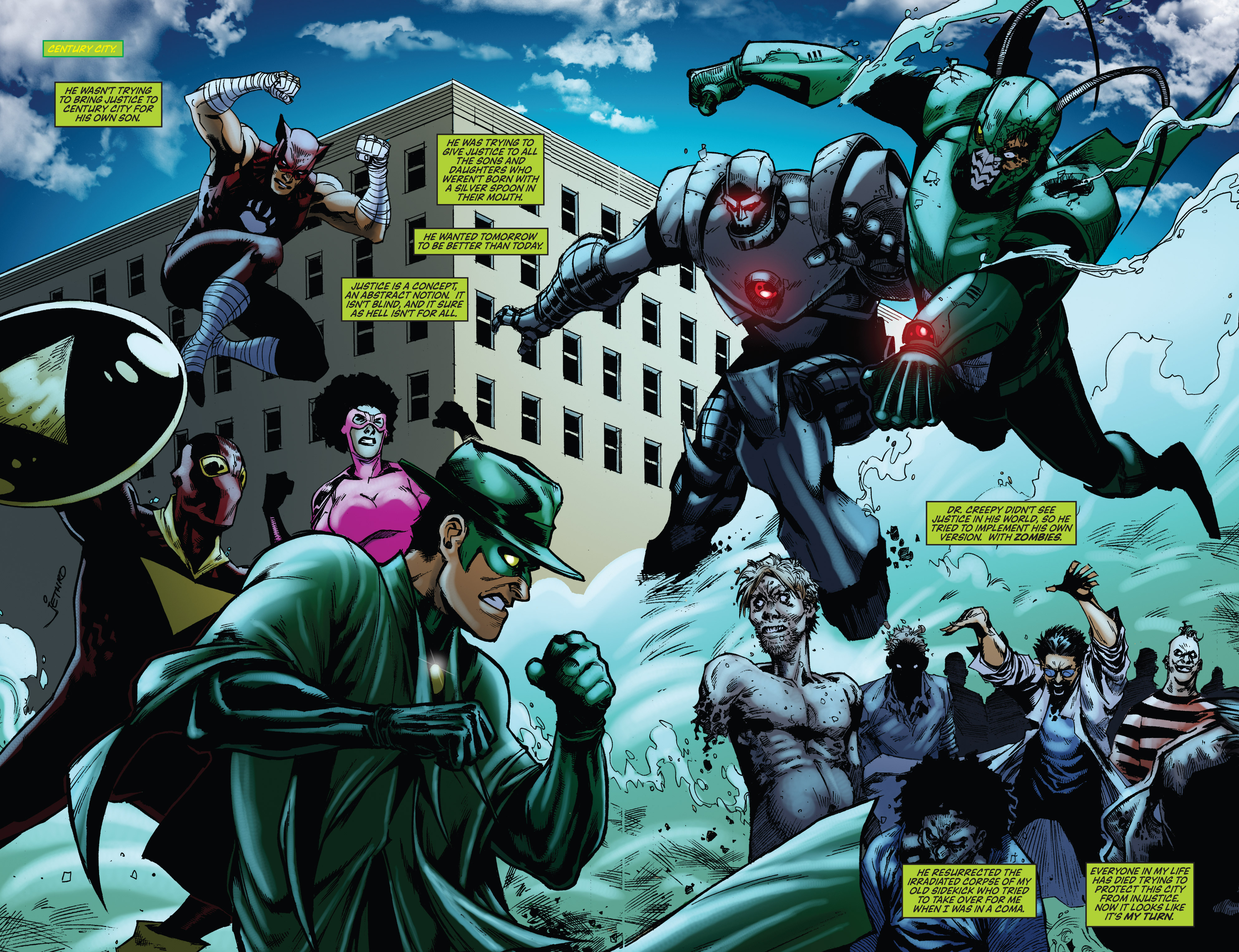 Read online Green Hornet: Legacy comic -  Issue #42 - 4