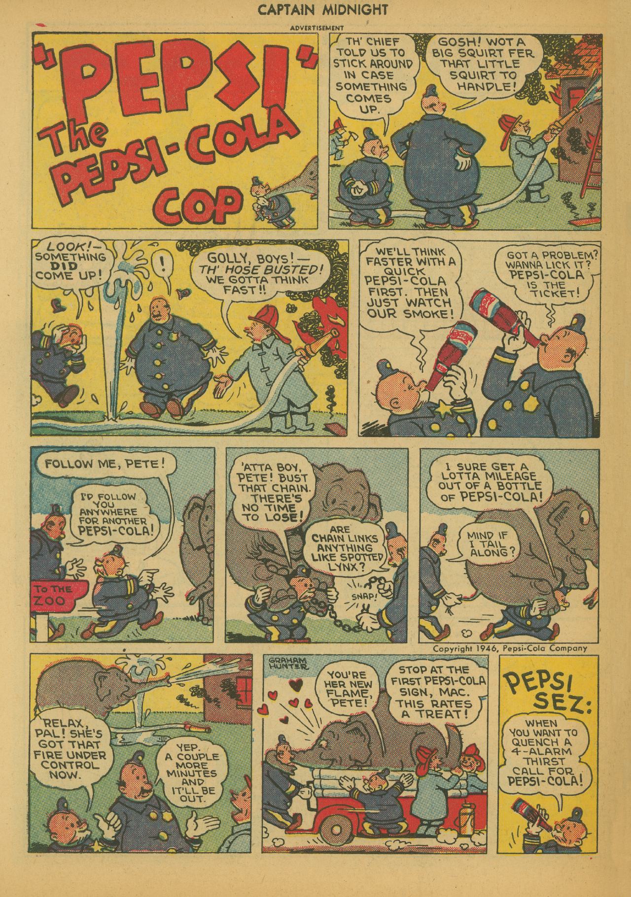 Read online Captain Midnight (1942) comic -  Issue #46 - 50