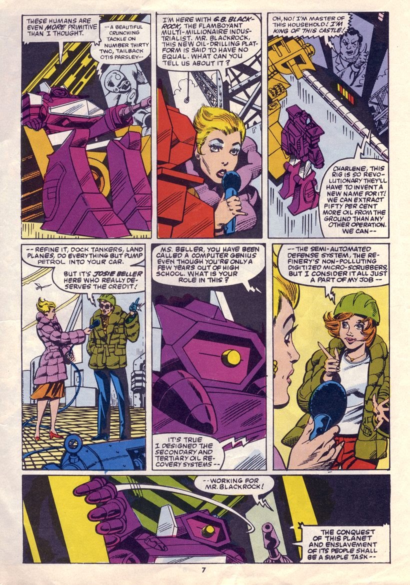 Read online The Transformers (UK) comic -  Issue #22 - 4