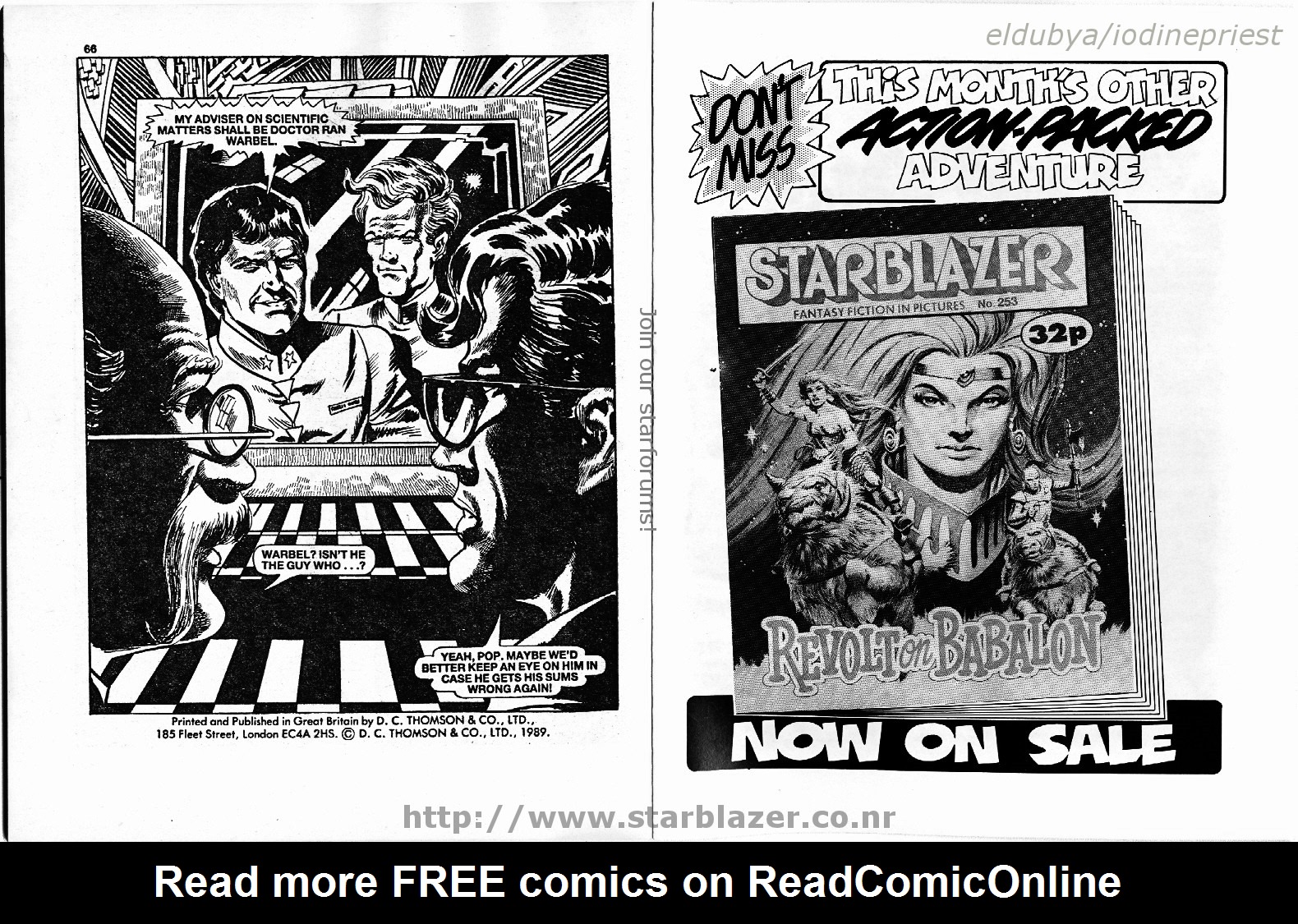 Read online Starblazer comic -  Issue #252 - 35