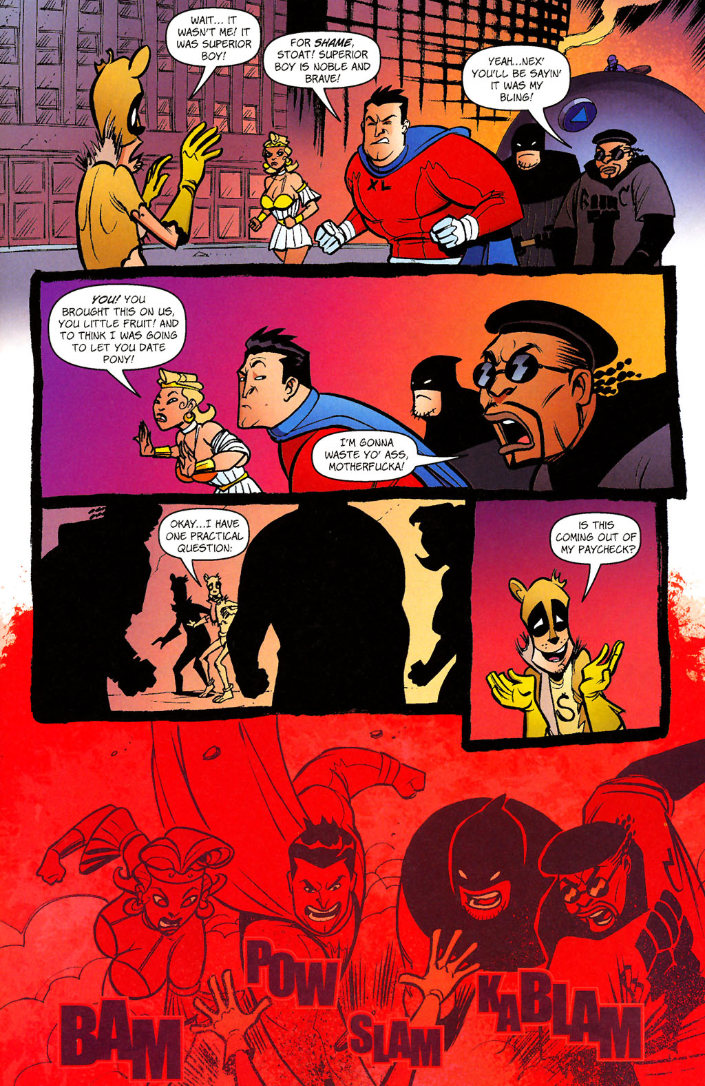 Read online Paul Jenkins' Sidekick comic -  Issue #4 - 23