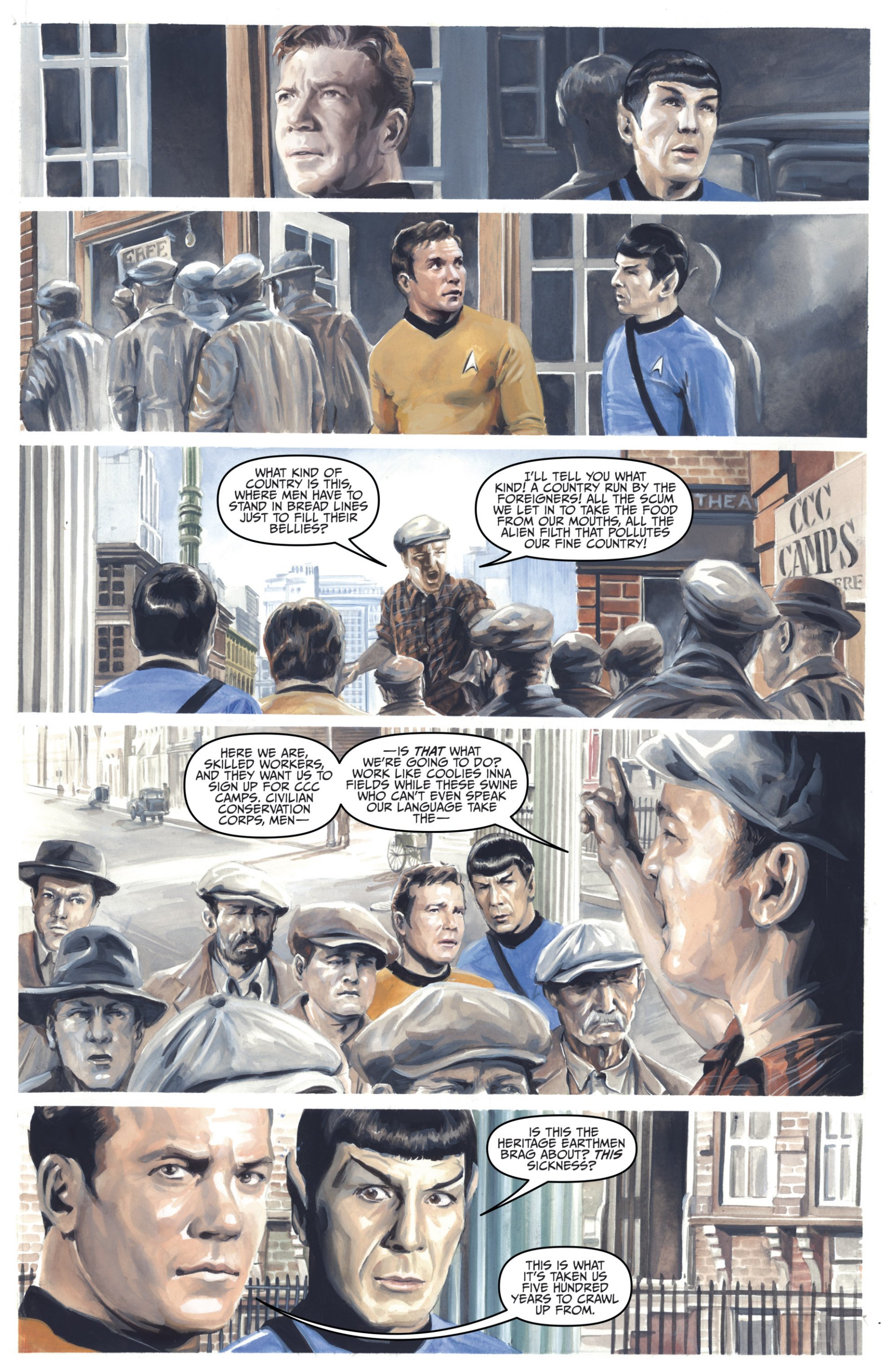 Read online Star Trek: Harlan Ellison's Original The City on the Edge of Forever Teleplay comic -  Issue #2 - 17