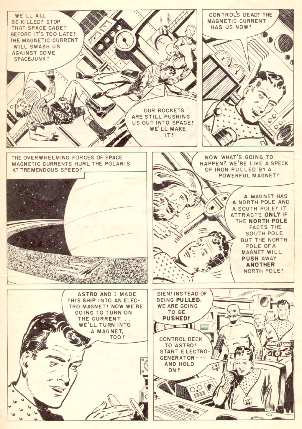 Read online Tom Corbett, Space Cadet comic -  Issue #8 - 35