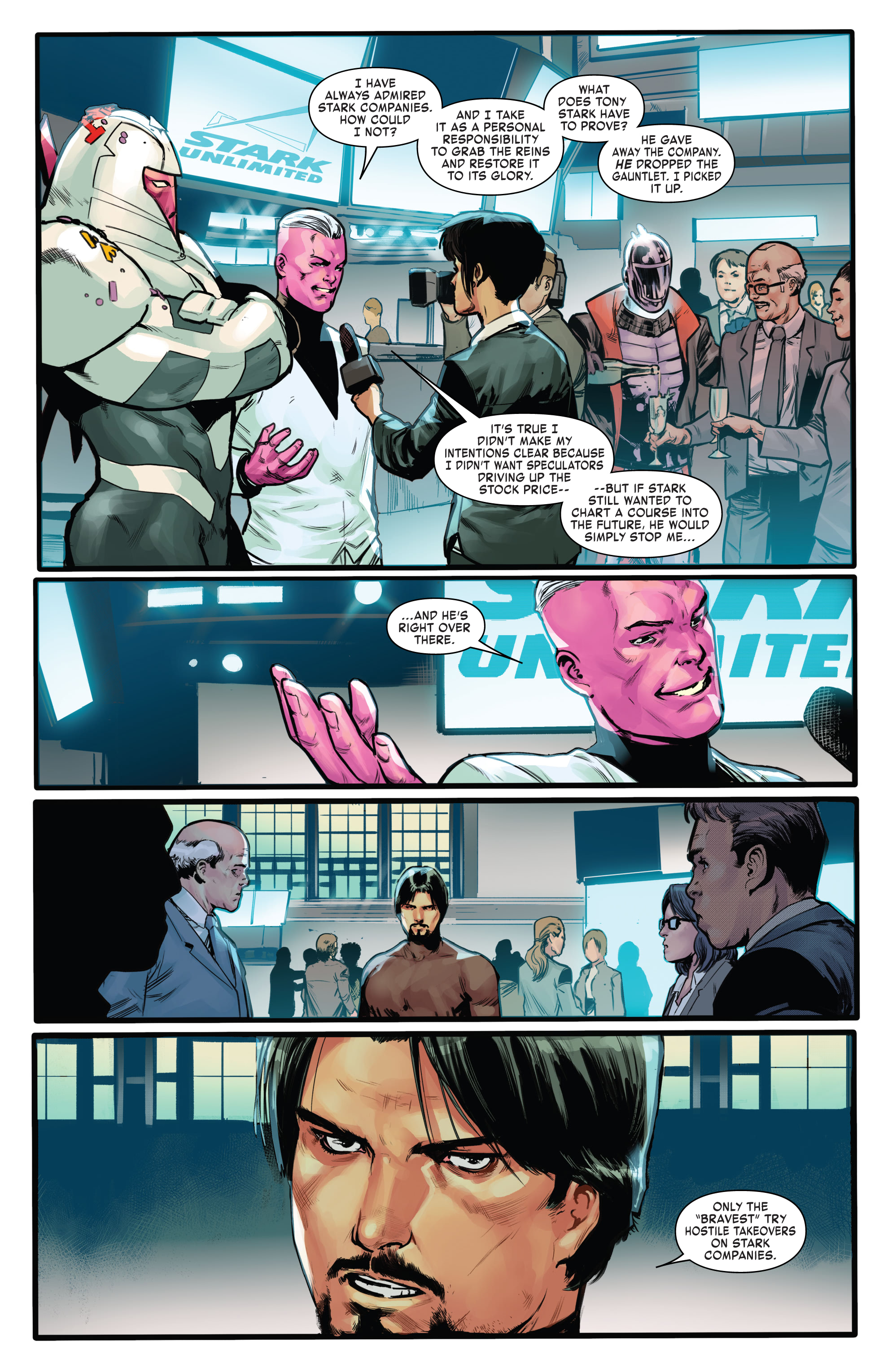 Read online The Invincible Iron Man (2022) comic -  Issue #4 - 6